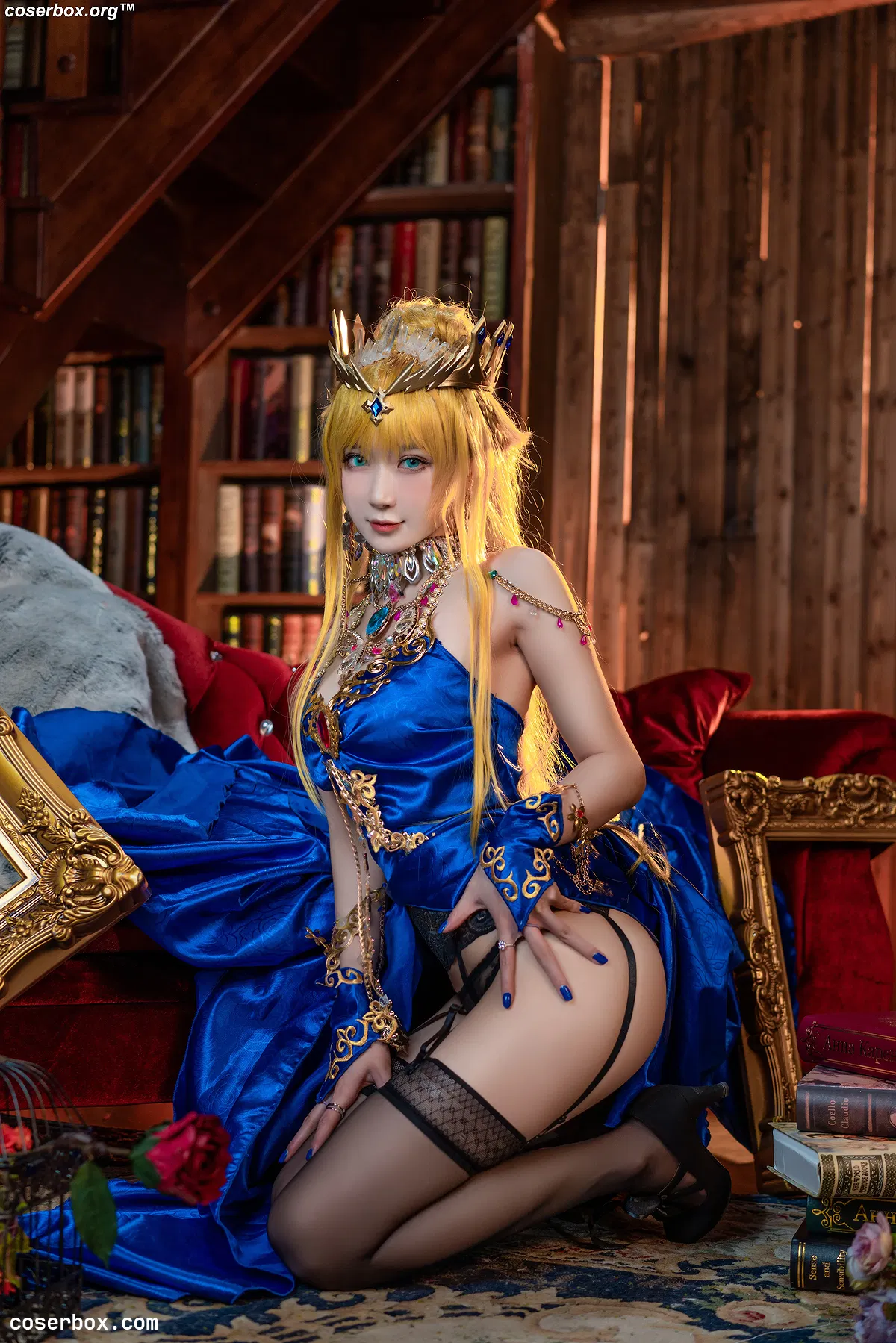 阿包也是兔娘 NO.020 白枪呆同人睡衣 - 2