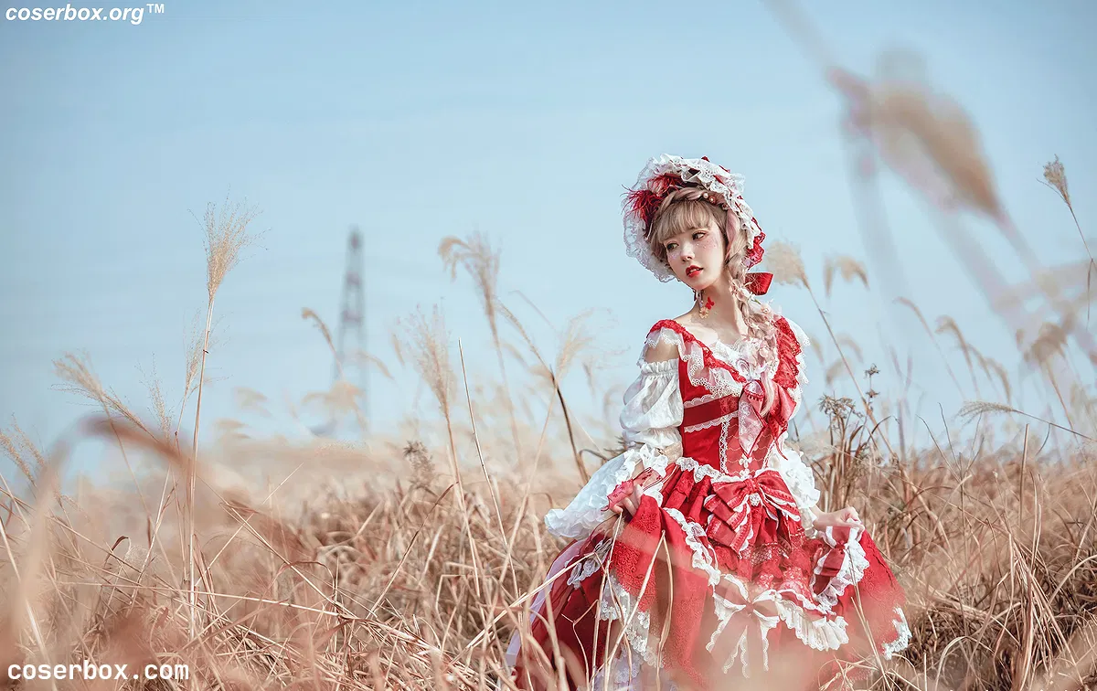 阿包也是兔娘 NO.005 lolita红裙 - 1