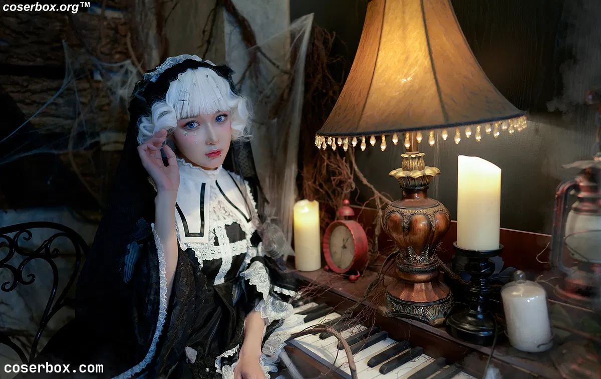 阿包也是兔娘 NO.002 小裙子 夜之钢琴曲 - 2