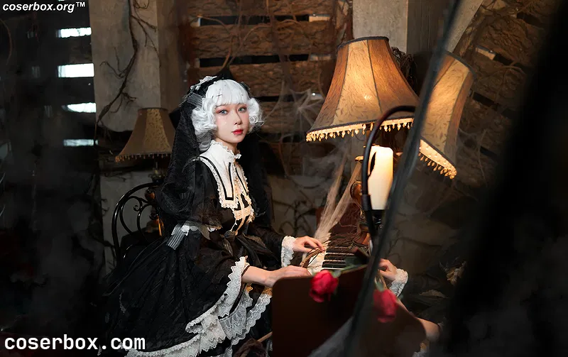 阿包也是兔娘 NO.002 小裙子 夜之钢琴曲