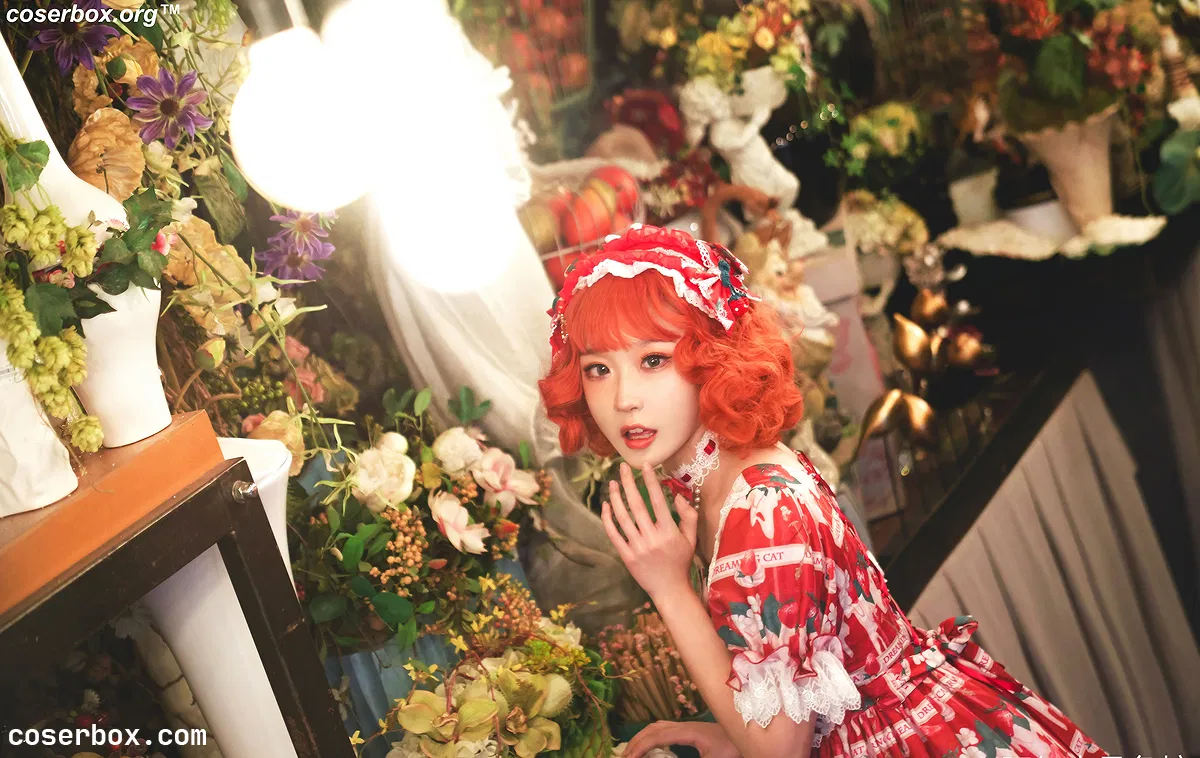 阿包也是兔娘 NO.012 lolita红裙 - 1