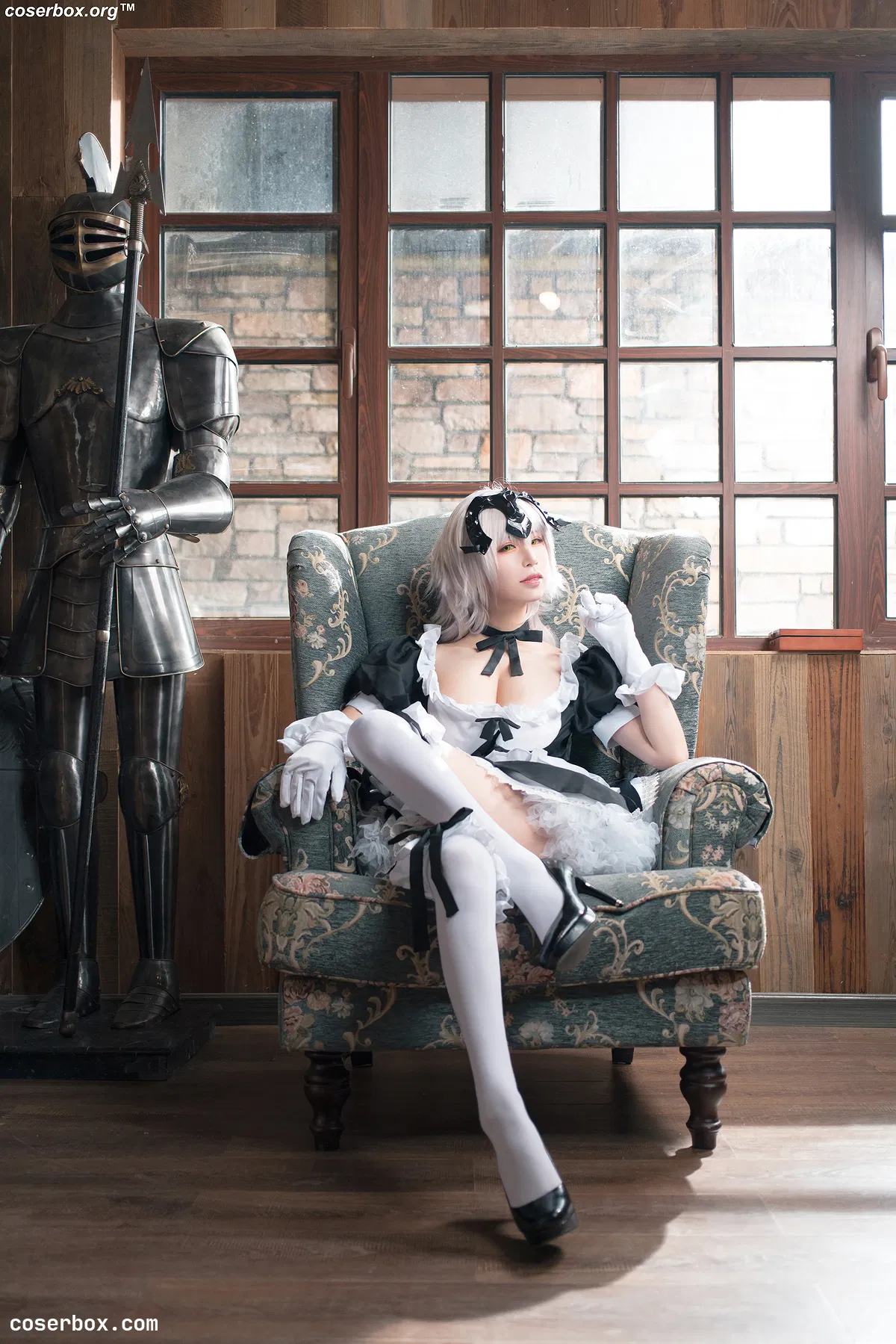 爱老师 NO.030 黑贞德 GK手办女仆 - 2