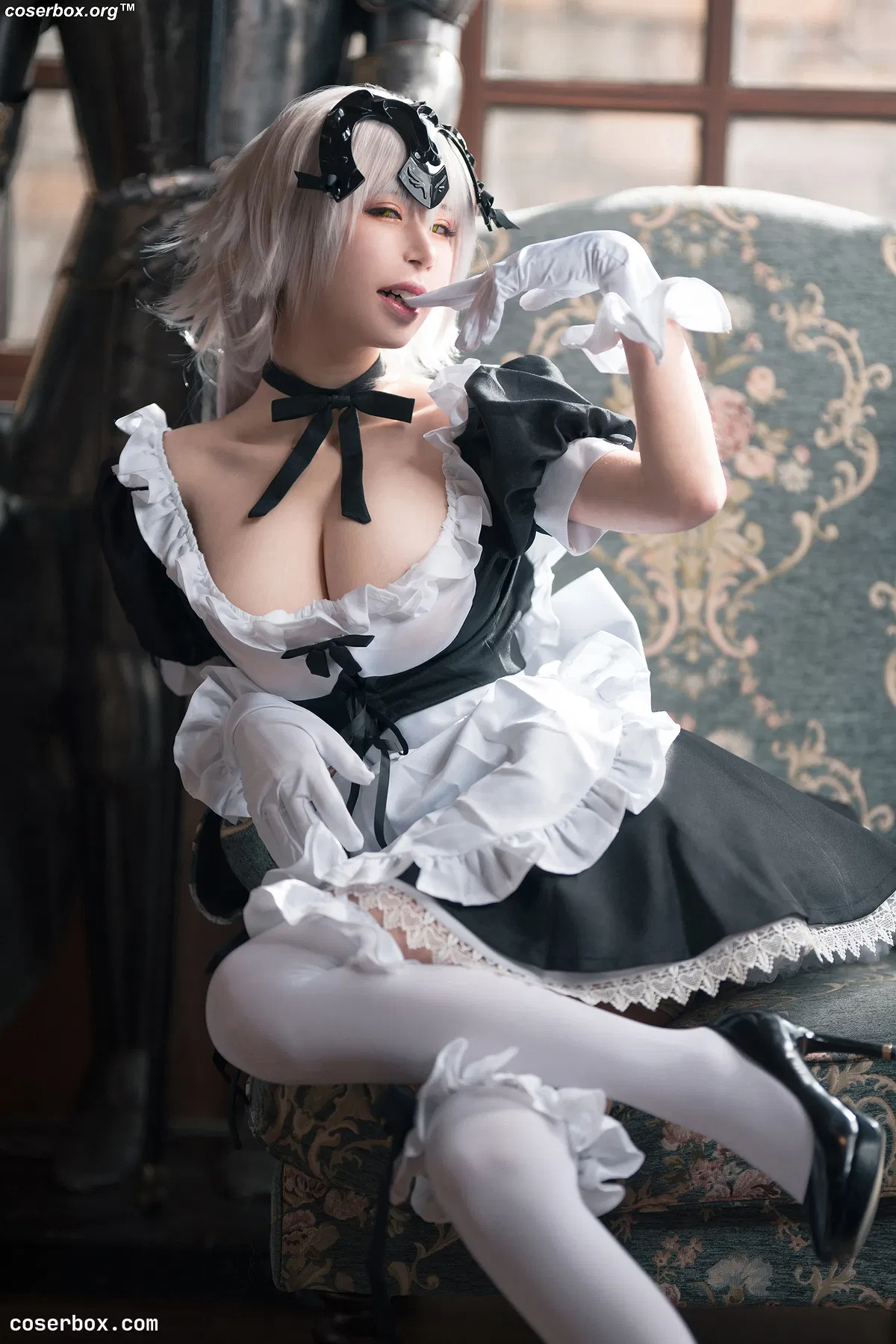 爱老师 NO.030 黑贞德 GK手办女仆 - 1