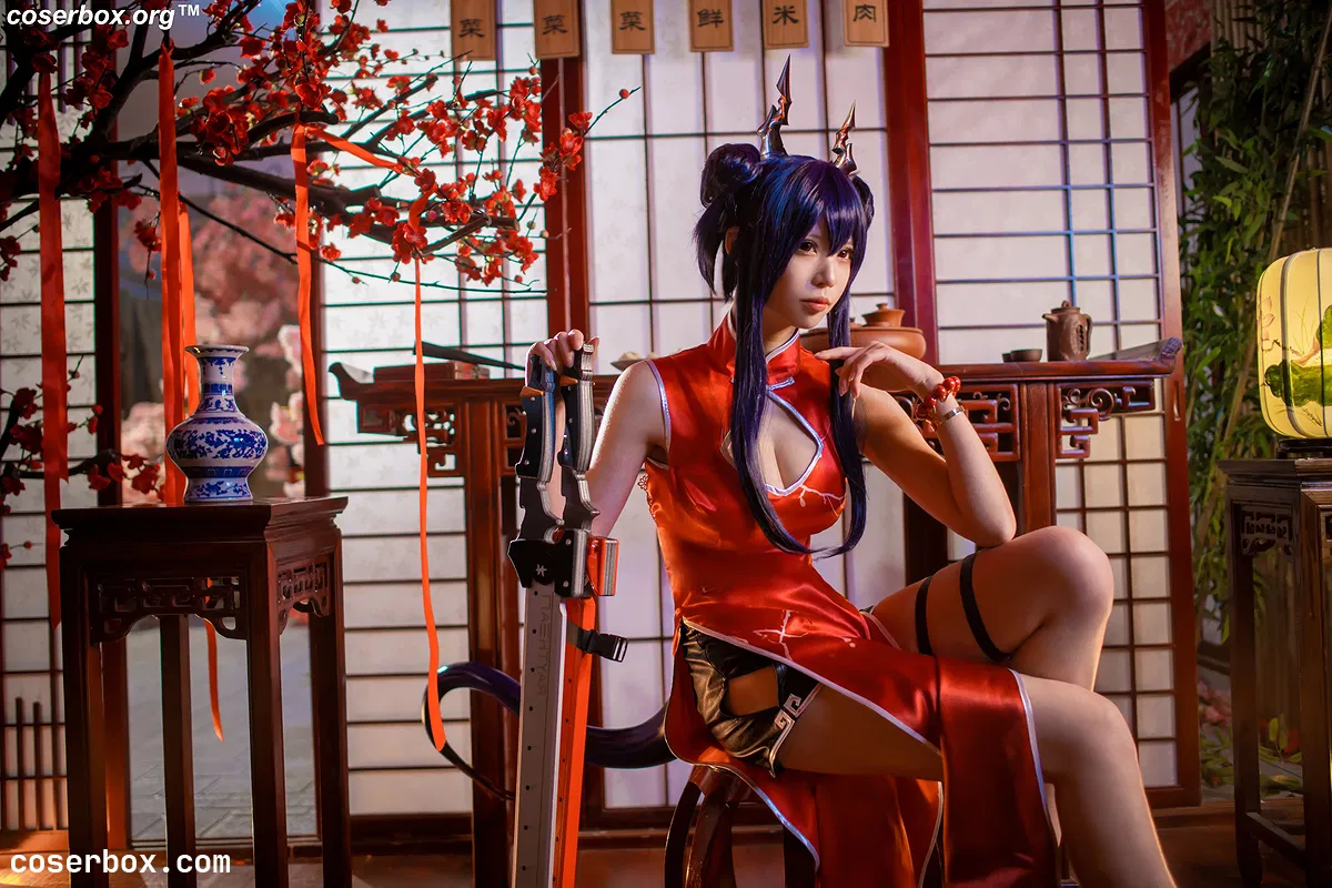 爱老师 NO.033 明日方舟 岁红霞 陈cos - 2