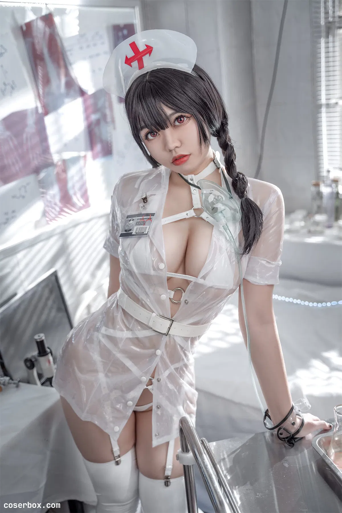 啊日日_Ganlory NO.018 未来白色护士 - 2
