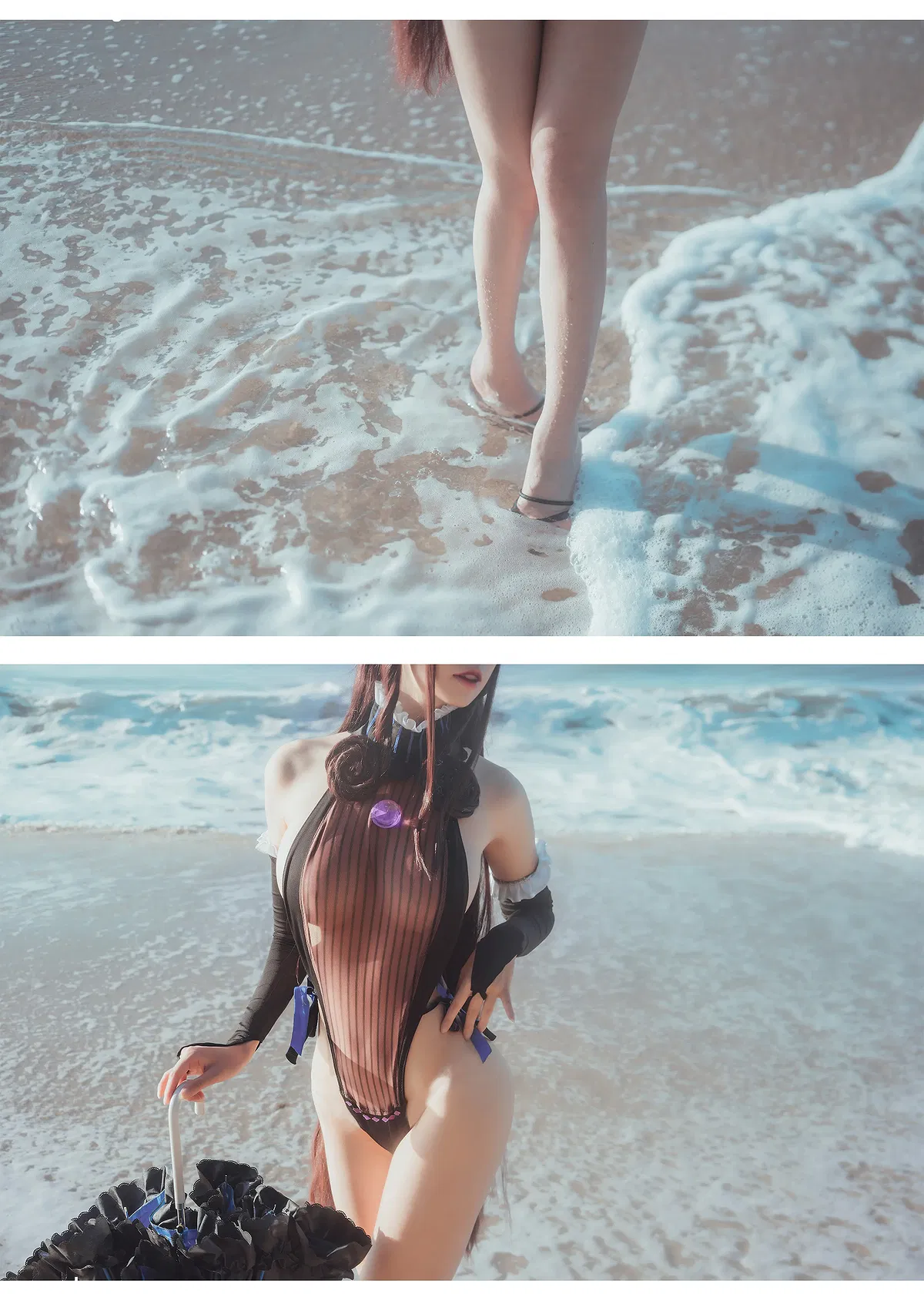 爱老师 NO.027 紫式部 eno泳装 - 1