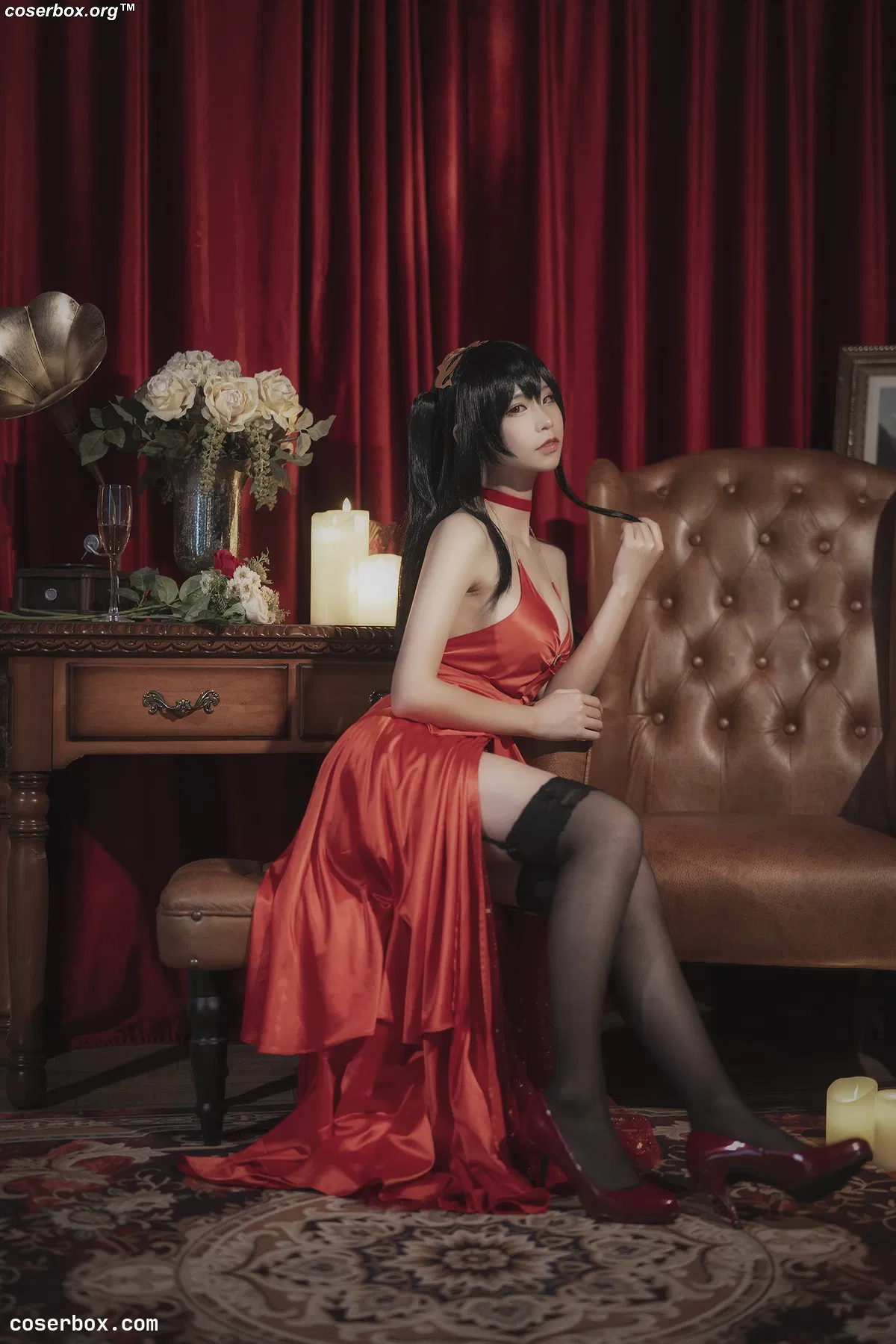 爱老师 NO.004 大凤 毒苹果礼服 - 2