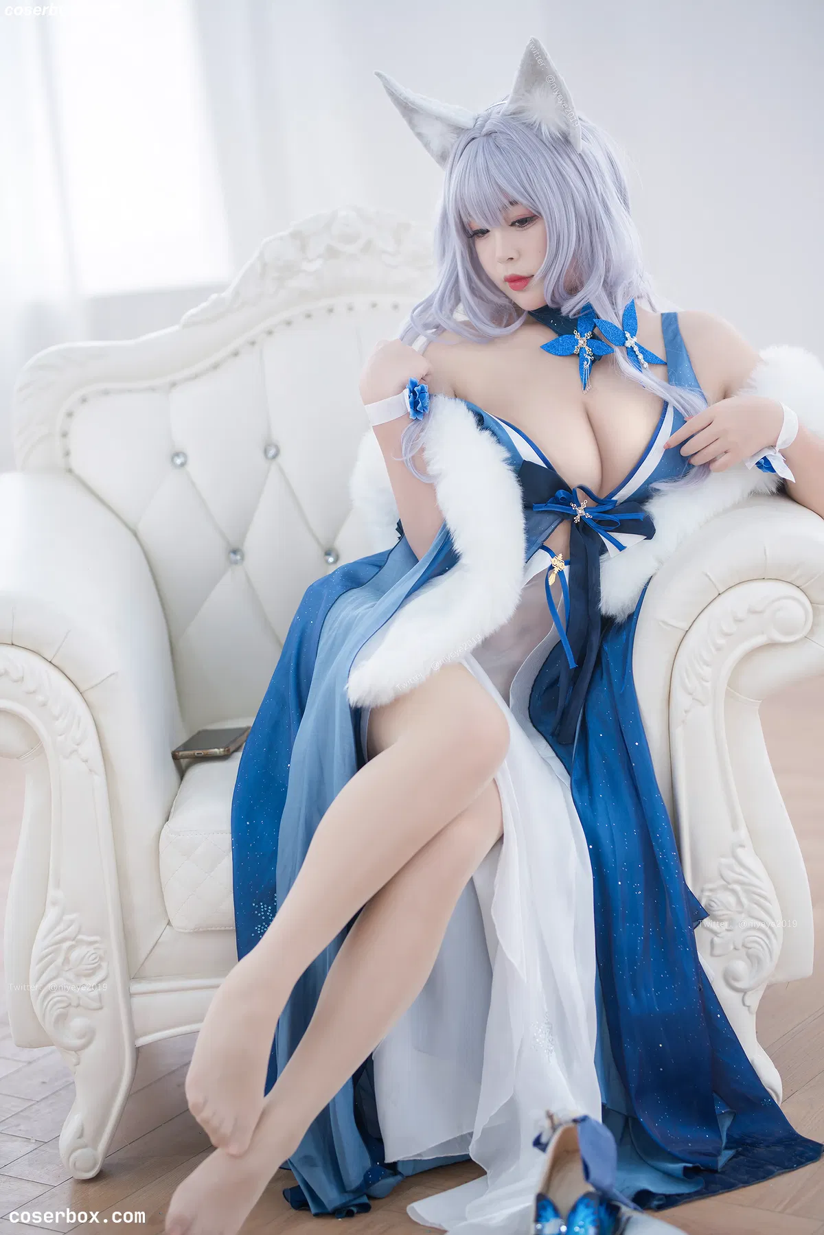 白烨 NO.030 信浓睡衣诱惑 白烨烨 - 2