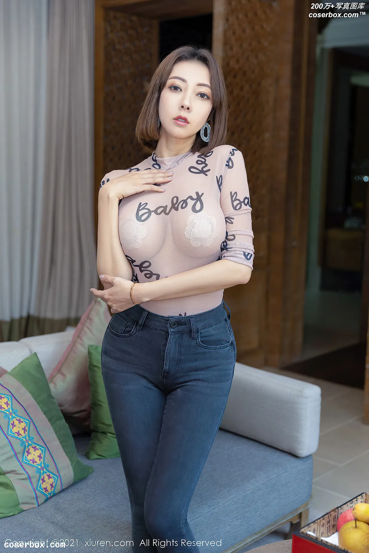 [Xiuren秀人网]2021.08.05 NO.3760 果儿Victoria[60+1P／701MB] - 1