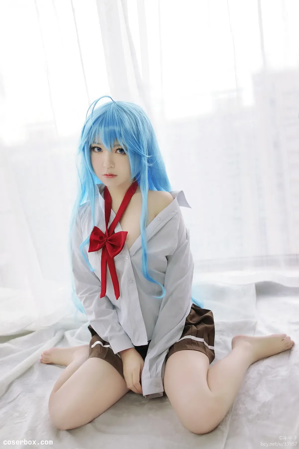 半半子 NO.023 电波女与青春男 藤和艾利欧 - 1