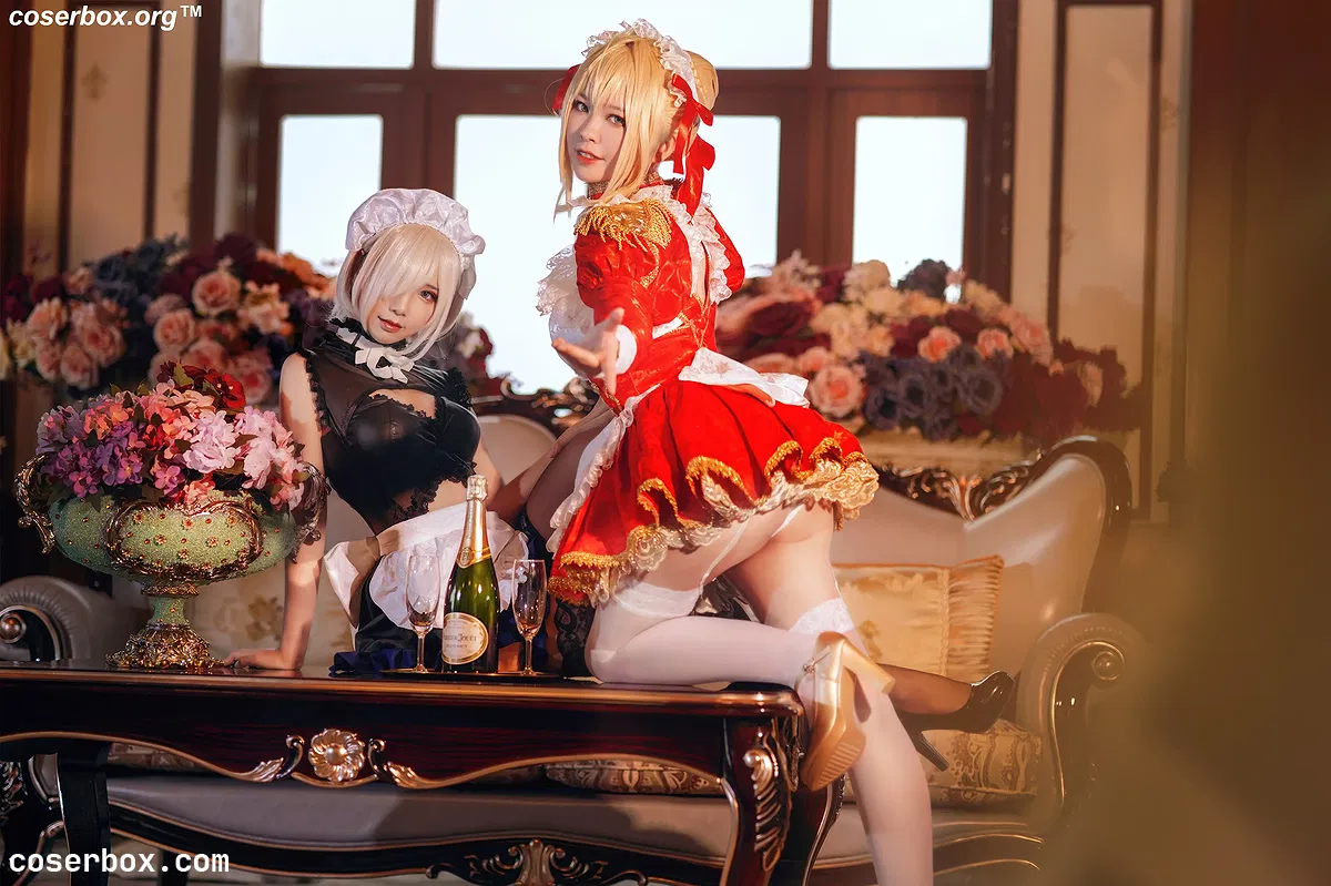 半半子 NO.002 Claudius x Kyrielight Maid - 半半子X面饼仙儿 - 1