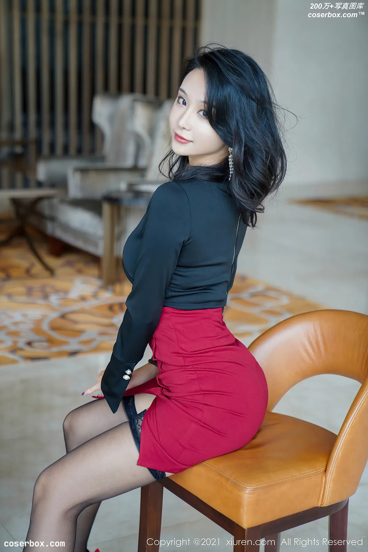 [Xiuren秀人网]2021.07.20 NO.3689 蓝夏Akasha[40+1P／410MB] - 2