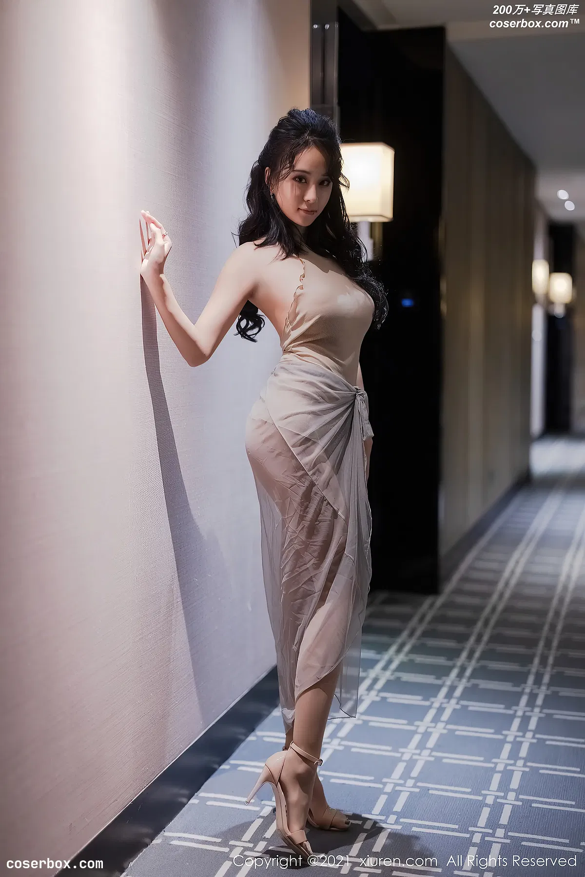 [Xiuren秀人网]2021.07.01 NO.3614 蓝夏Akasha[50+1P／419MB] - 1