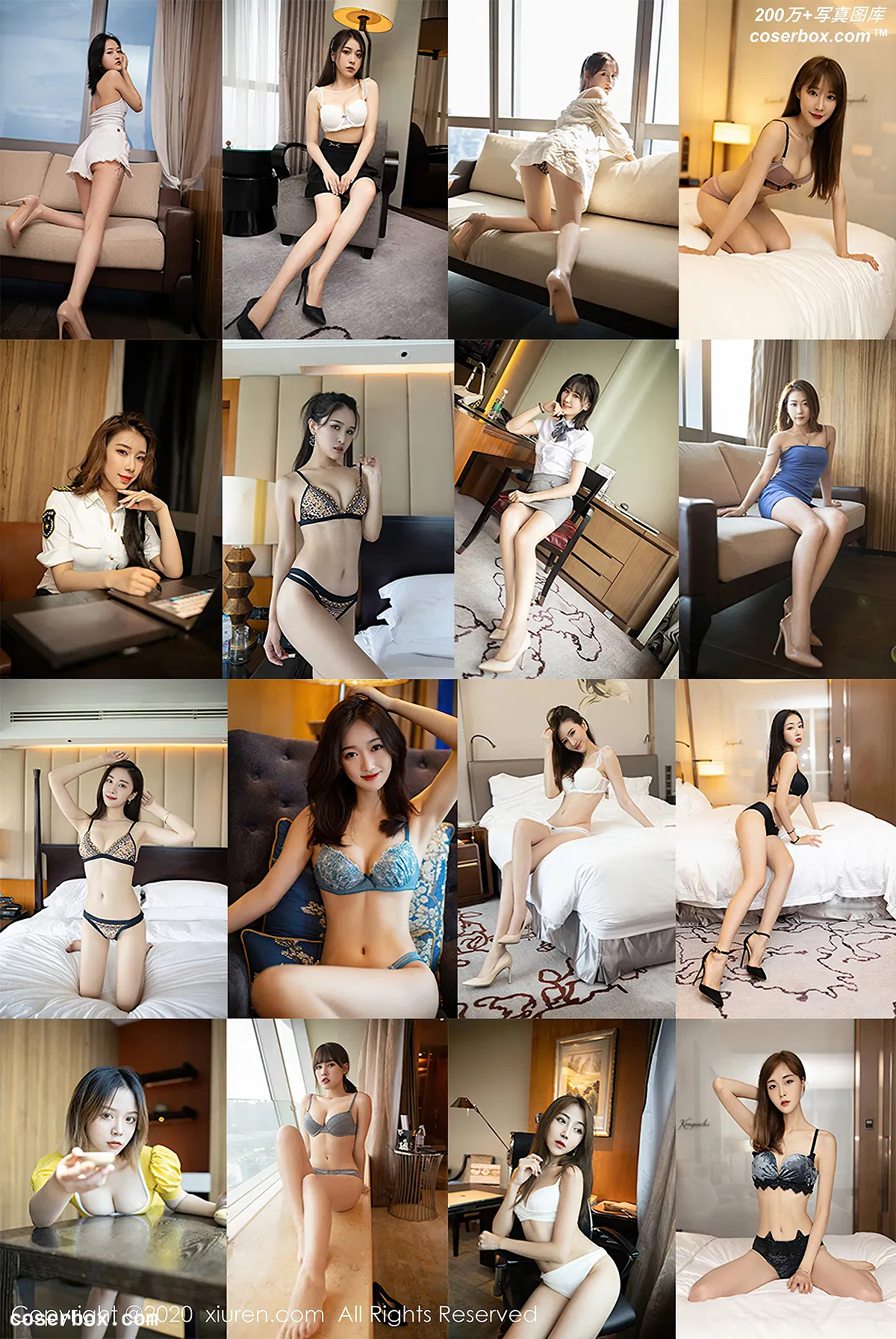 [Xiuren秀人网]2020.09.29 NO.2617 模特合集[88+1P／858MB] - 1