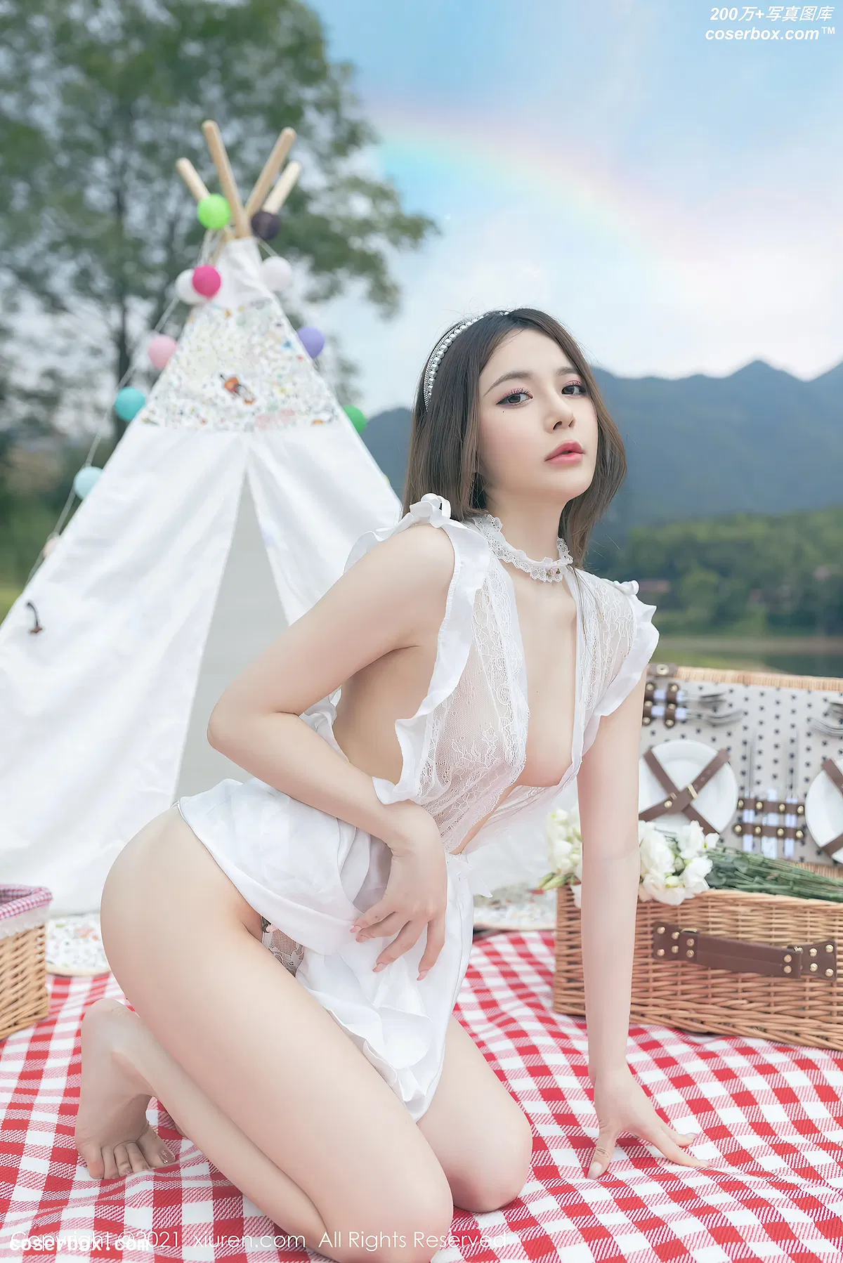 [Xiuren秀人网]2021.08.06 NO.3767 鱼子酱Fish[54+1P／528MB] - 1