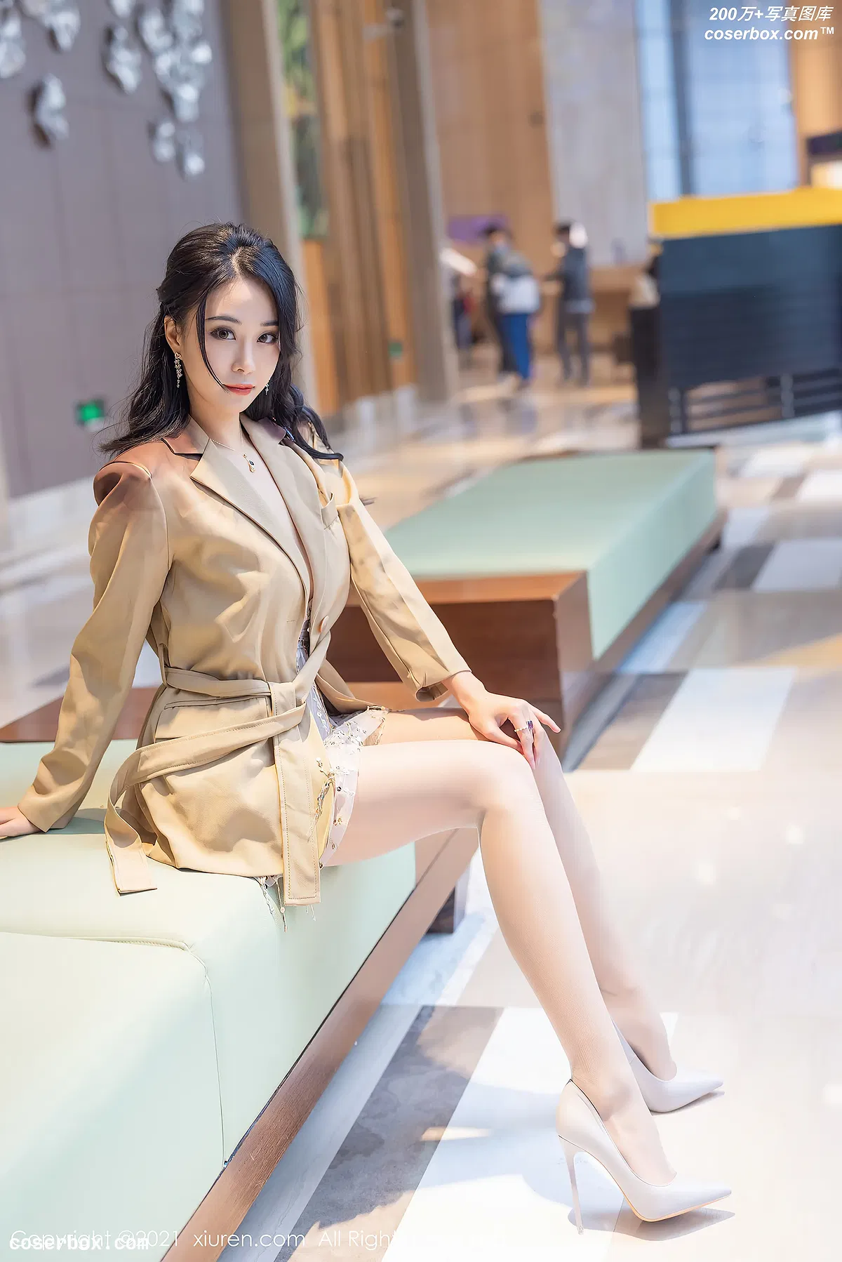 [Xiuren秀人网]2021.05.07 NO.3378 蓝夏Akasha[36+1P／334MB] - 1