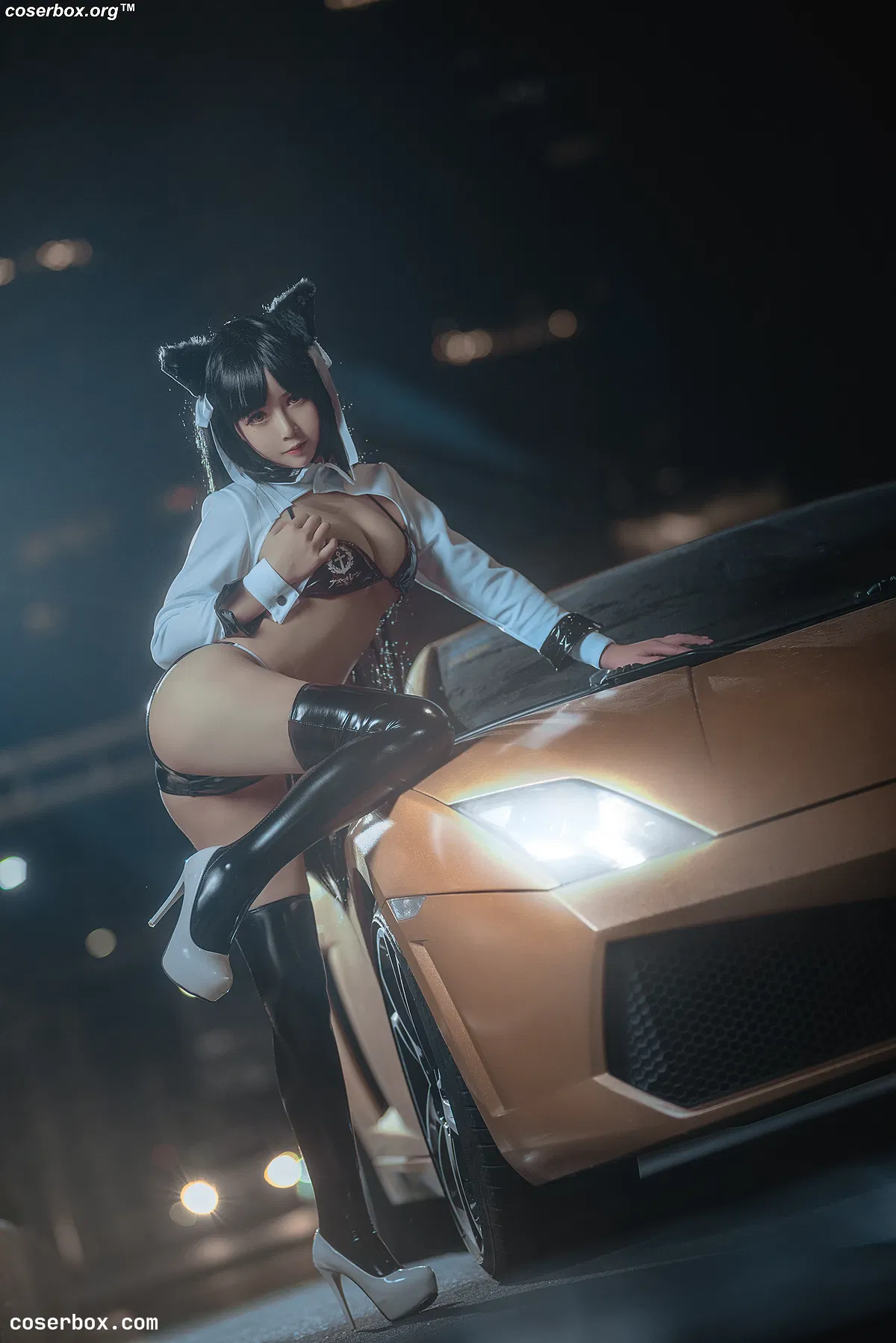 抱走莫子aa NO.003 爱岩赛车娘 - 2