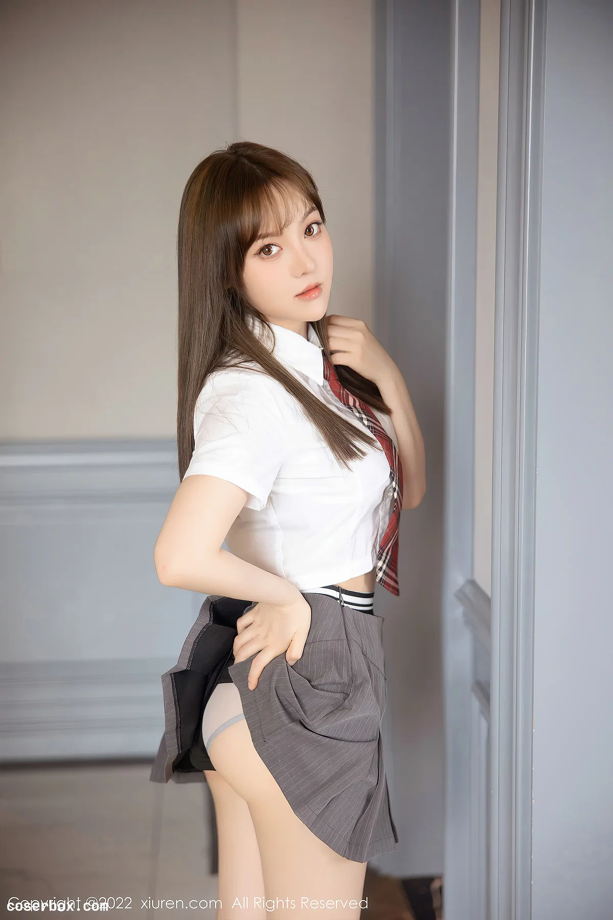 [XiuRen秀人网] 2022.06.14 No.5143 豆瓣酱 黑丝美臀[73P639MB] - 1