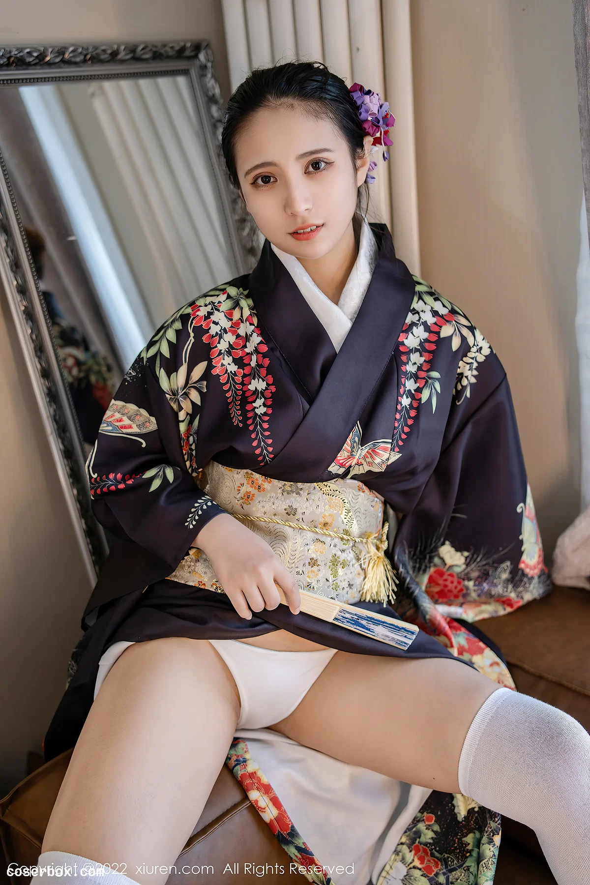 [XiuRen秀人网] 2022.07.21 No.5309 久久Aimee 和服美臀[63P601MB] - 2