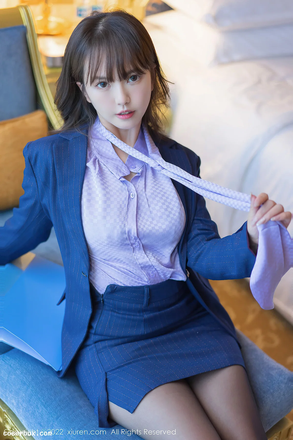 [XiuRen秀人网] 2022.06.28 No.5201 张思允Nice 黑丝美腿[64P577MB] - 2