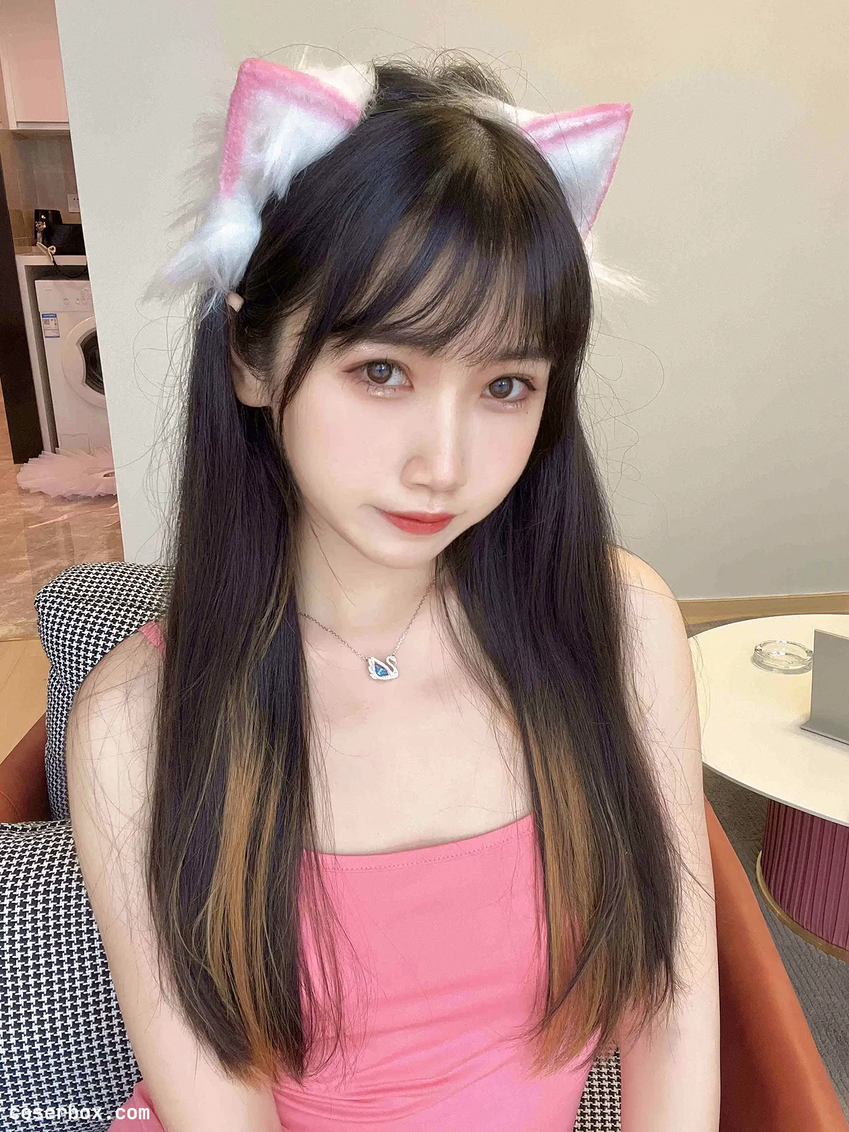 不呆猫 NO.035 浴室粉色激凸人妻 - 2