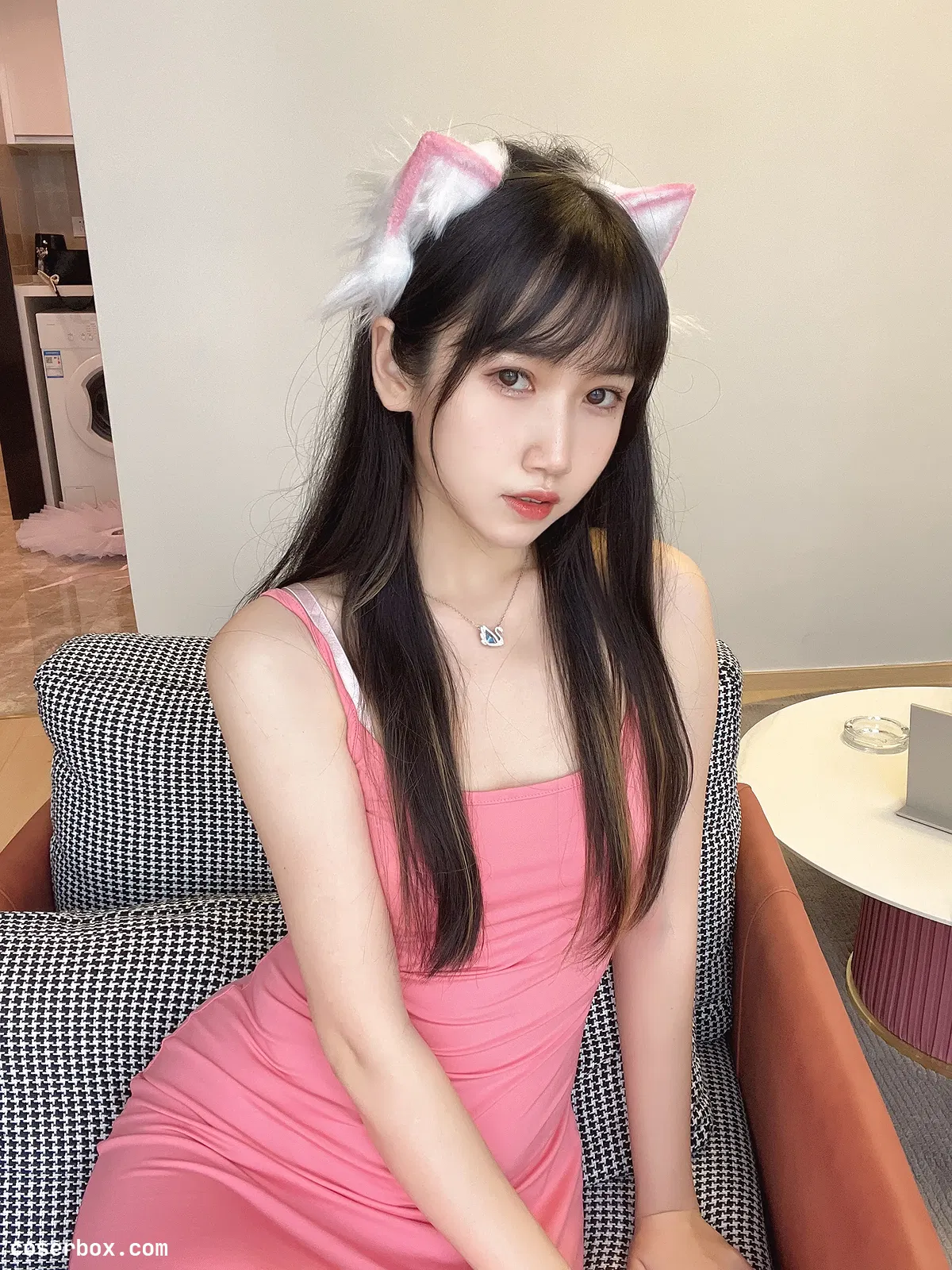 不呆猫 NO.035 浴室粉色激凸人妻 - 1