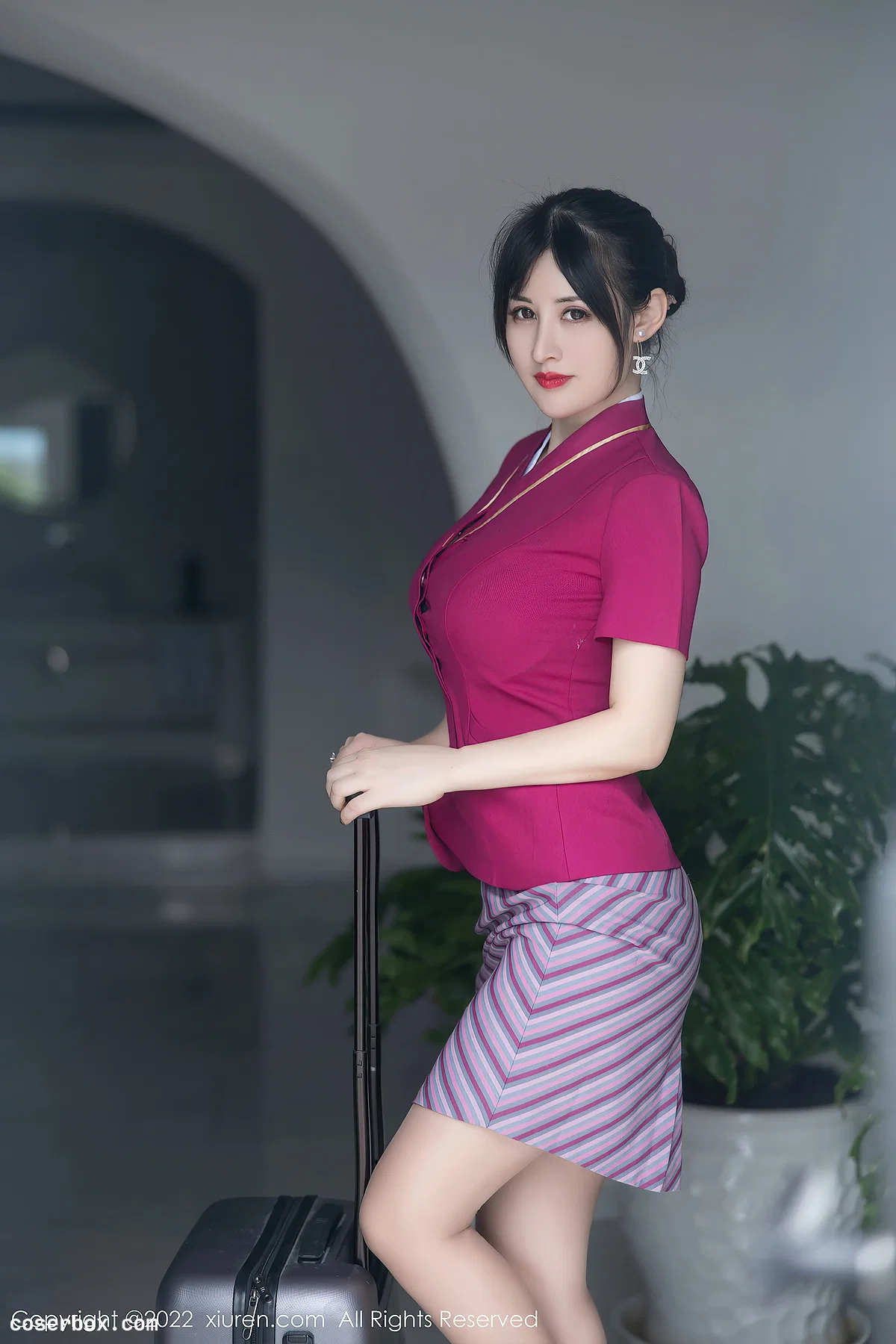 [XiuRen秀人网] 2022.07.07 No.5241 诗诗kiki 制服诱惑[84P690MB] - 1