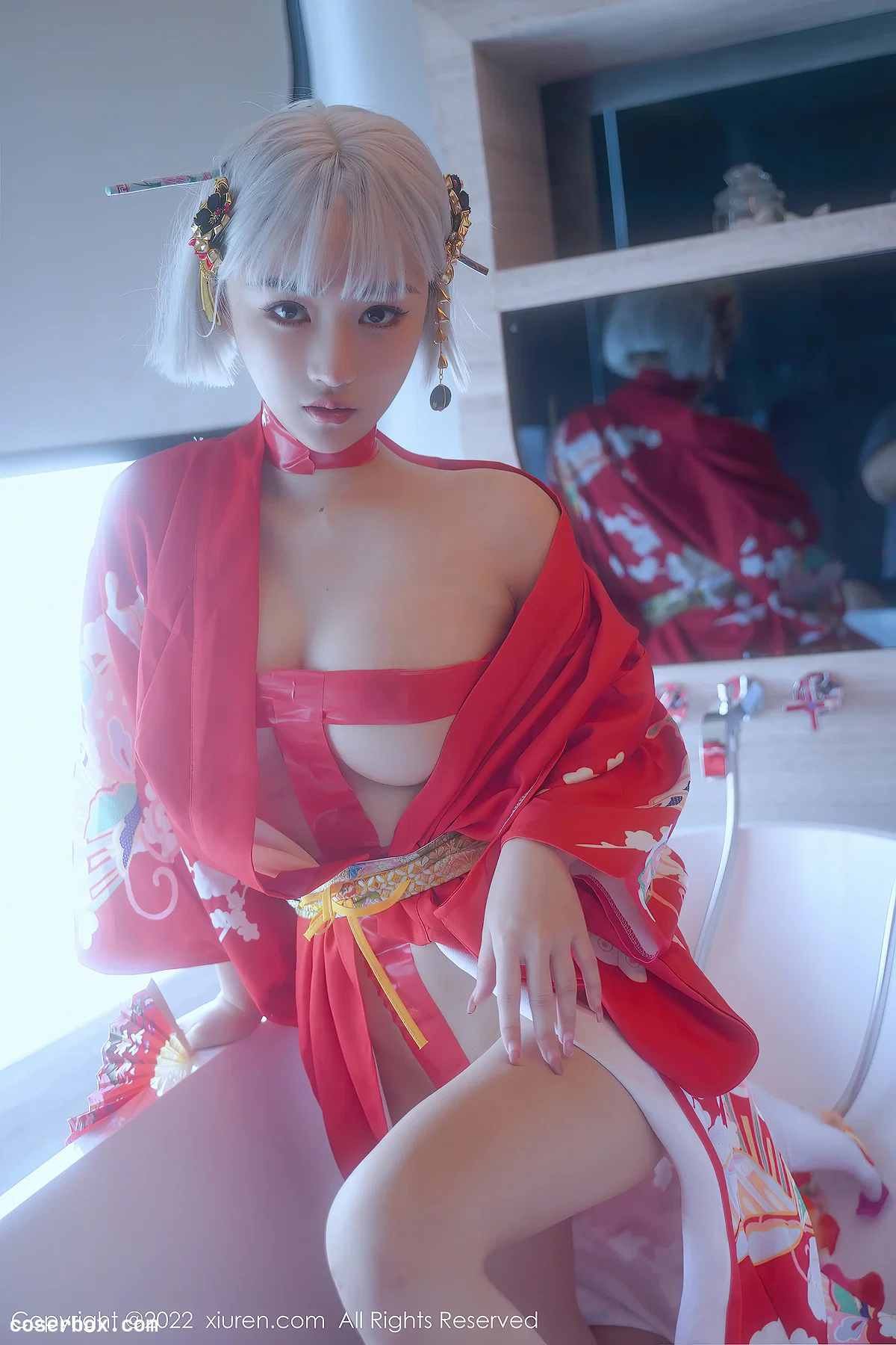 [XiuRen秀人网] 2022.06.13 No.5134 西门小玉 浴缸美腿[67P552MB] - 1