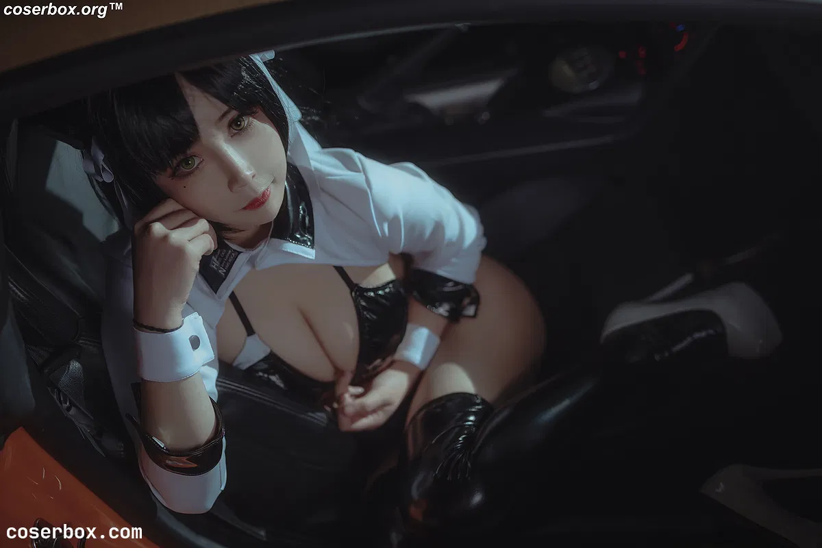 抱走莫子aa NO.006 车女郎 - 1