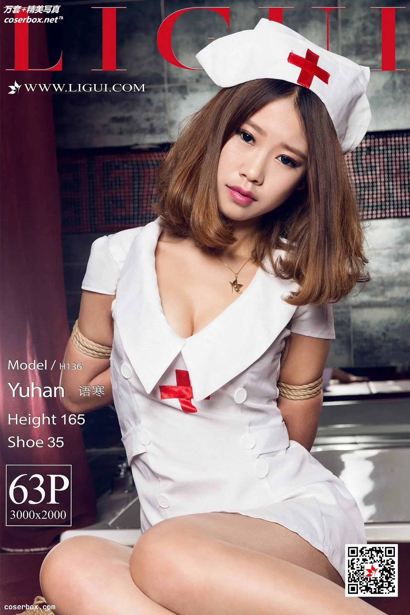 [Ligui丽柜] 2019.02.24 NO.322 Model 语寒 [64P70.9MB]