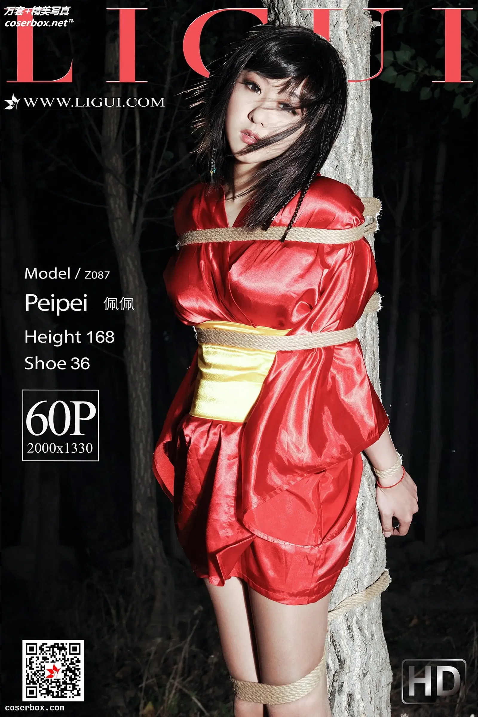 [Ligui丽柜] 2018.11.29 NO.291 Model 佩佩 [60P110M]