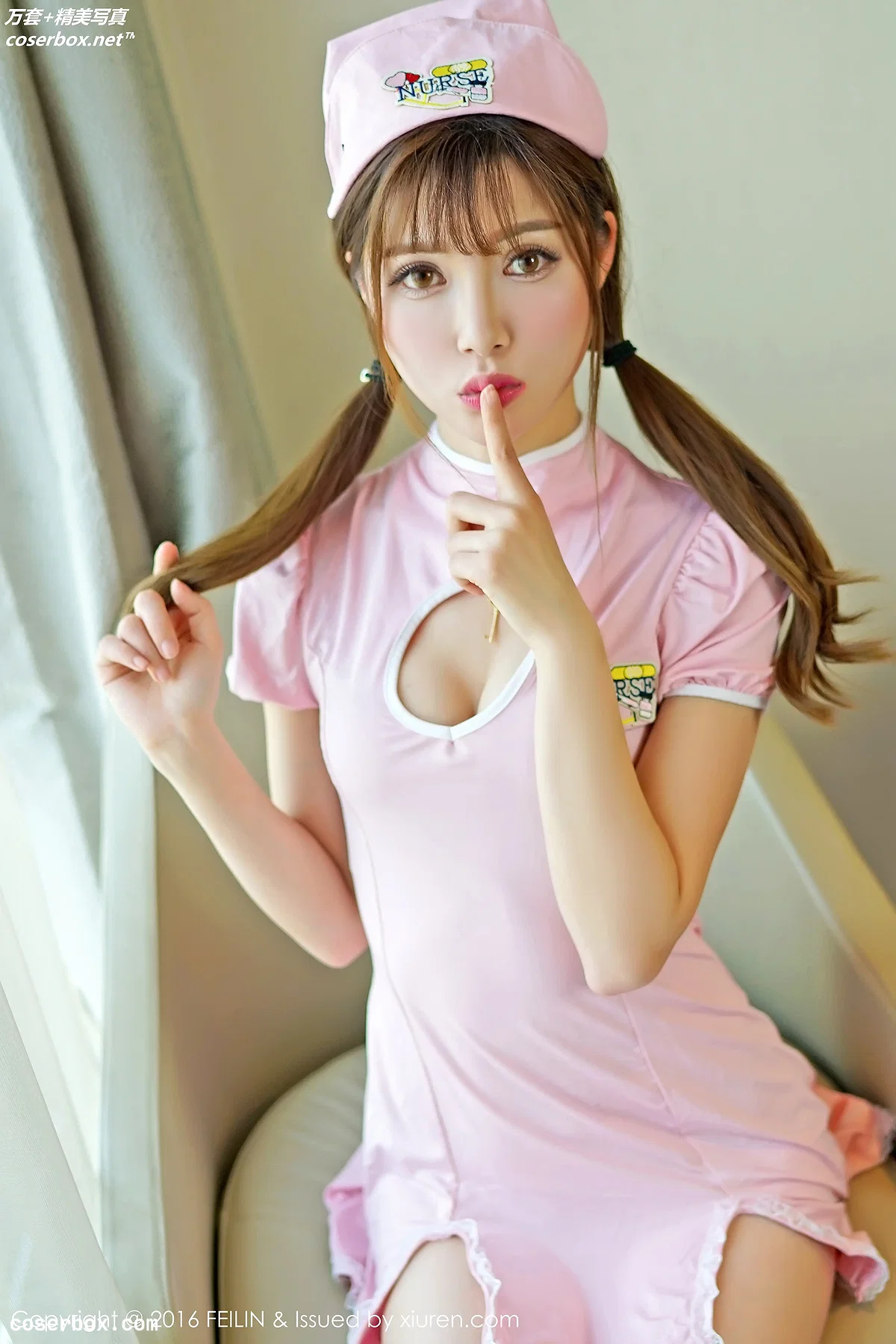 [FEILIN嗲囡囡] 2016.04.11 VOL.036 奶茶-Emily[46P-131M] - 2