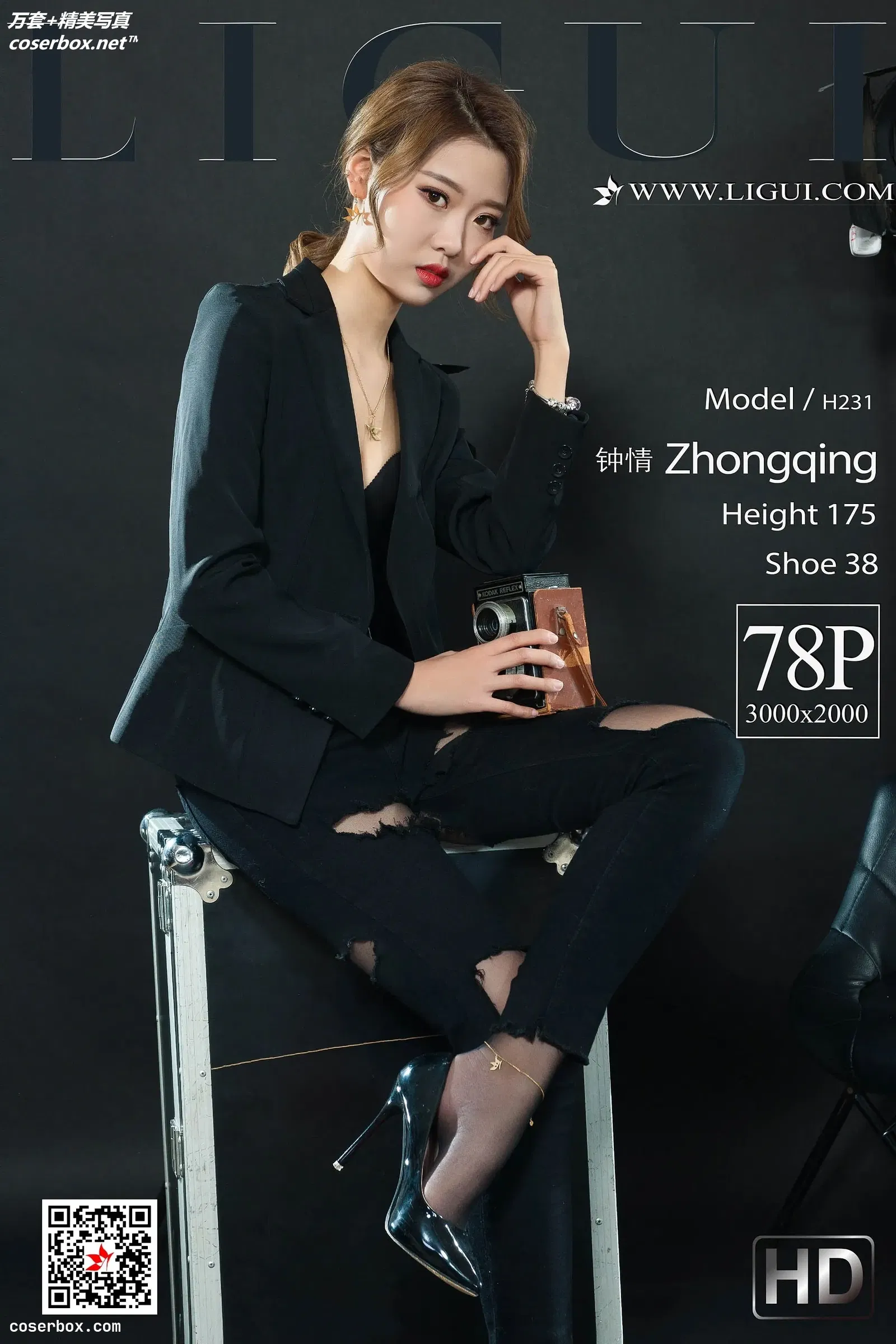 [Ligui丽柜] 2019.03.27 NO.339 Model 钟情 [79P79MB]