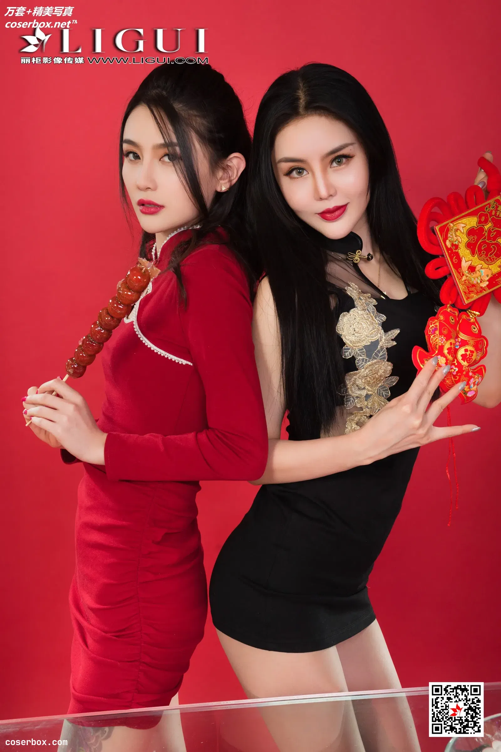 [Ligui丽柜] 2021.02.10 NO.806 Model 甜甜&凉儿[92P-110MB]