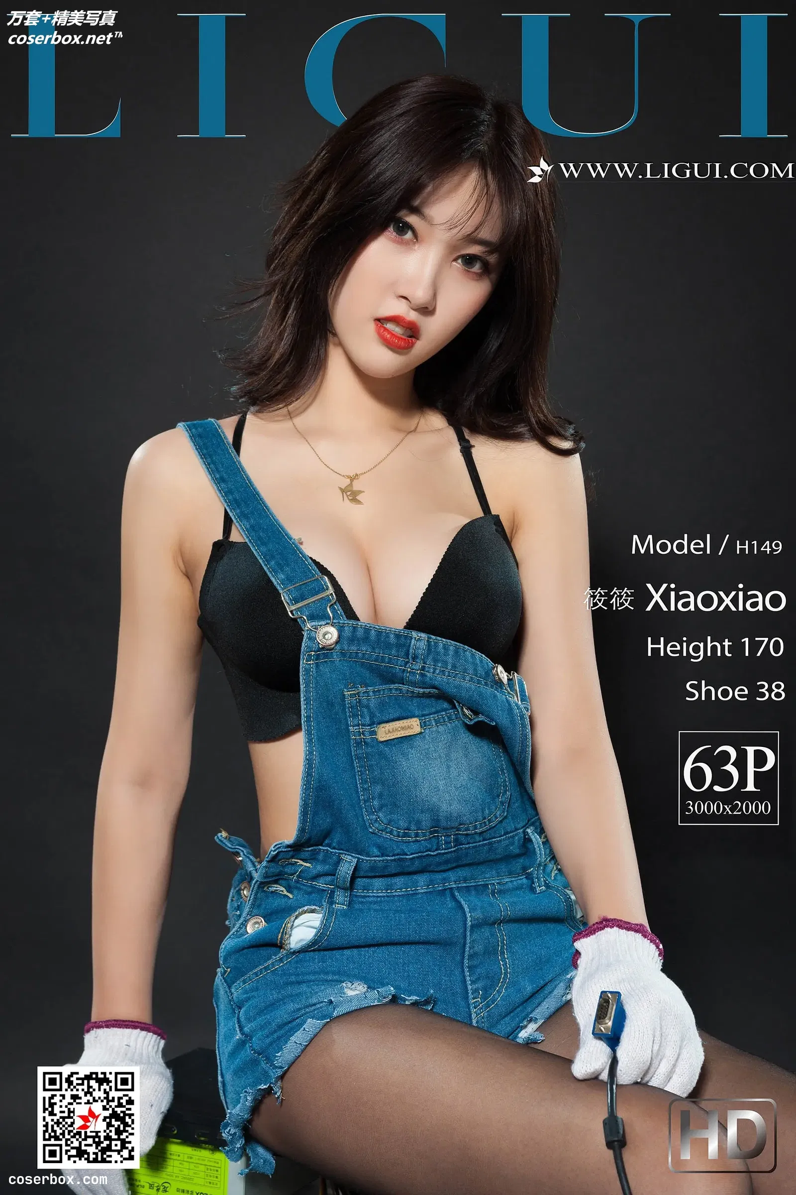 [Ligui丽柜] 2019.03.06 NO.328 网络丽人 Model 筱筱 [63P-66MB]