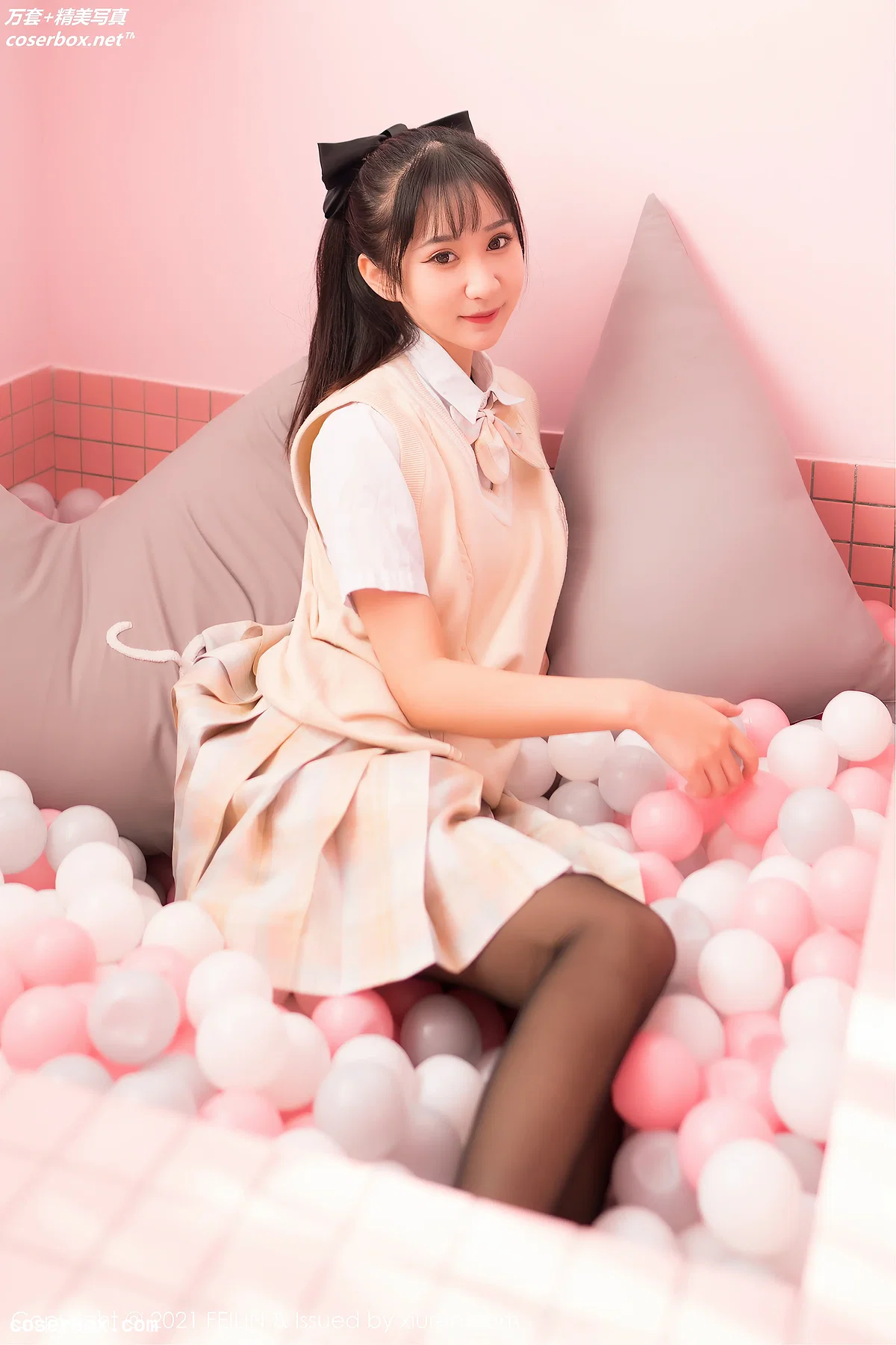[Feilin嗲囡囡] 2021.10.28 VOL.417 小果冻儿 [70P-583MB] - 1