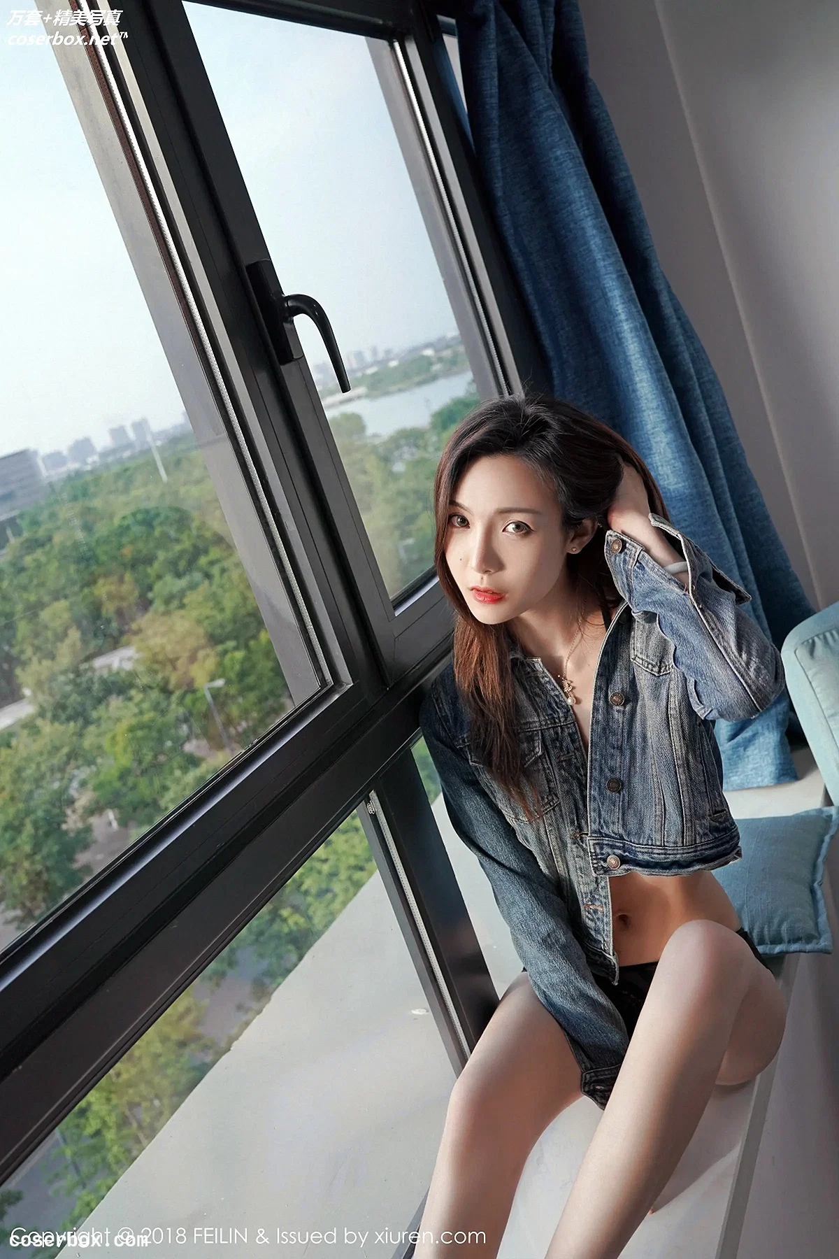 [FEILIN嗲囡囡] 2018.06.27 VOL.147 Hana妹[40P-125M] - 1