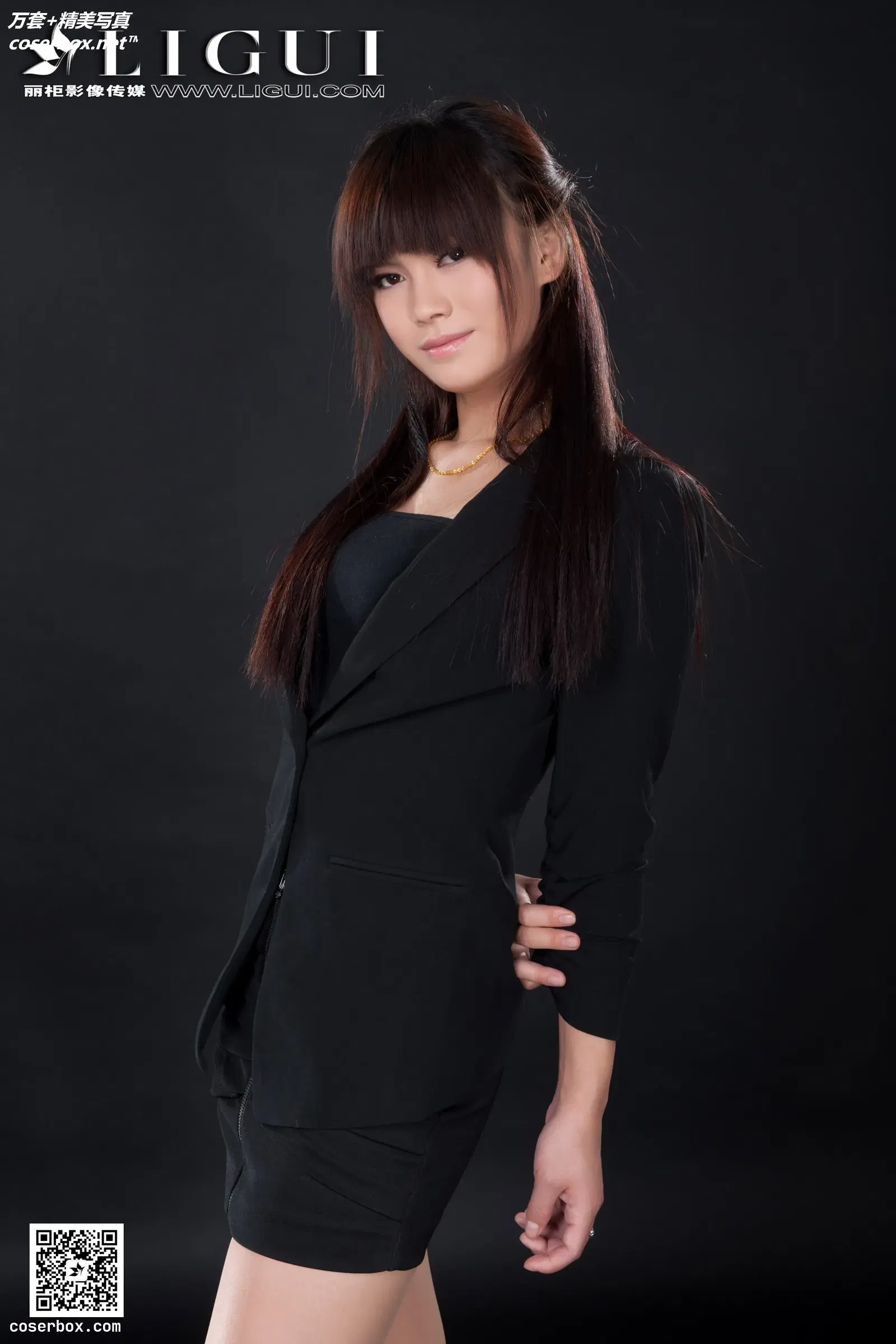 [Ligui丽柜] 2016.05.26 NO.094 网络丽人 Model 晴晴 [38P--24M]