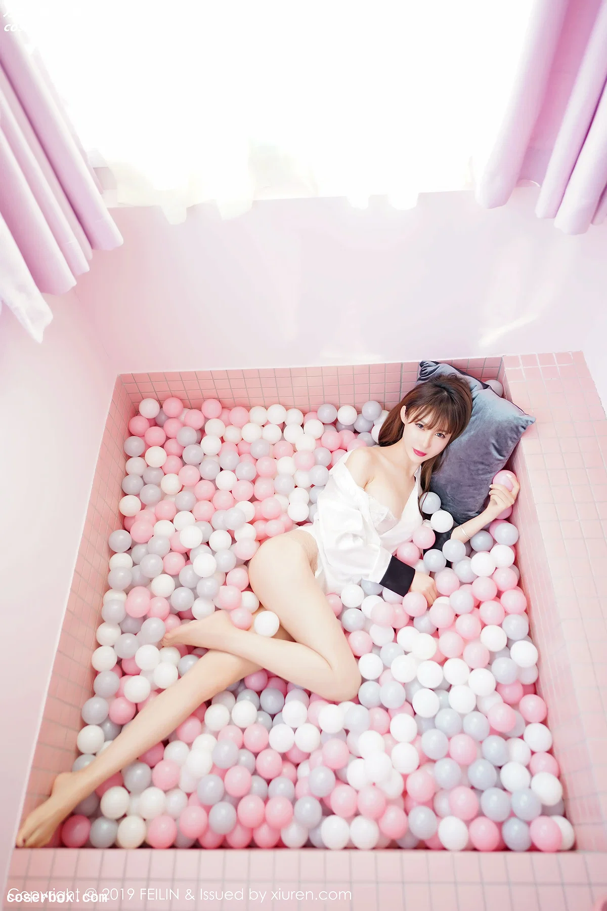 [FEILIN嗲囡囡] 2019.11.11 VOL.214 程梓 [40P-87MB] - 2