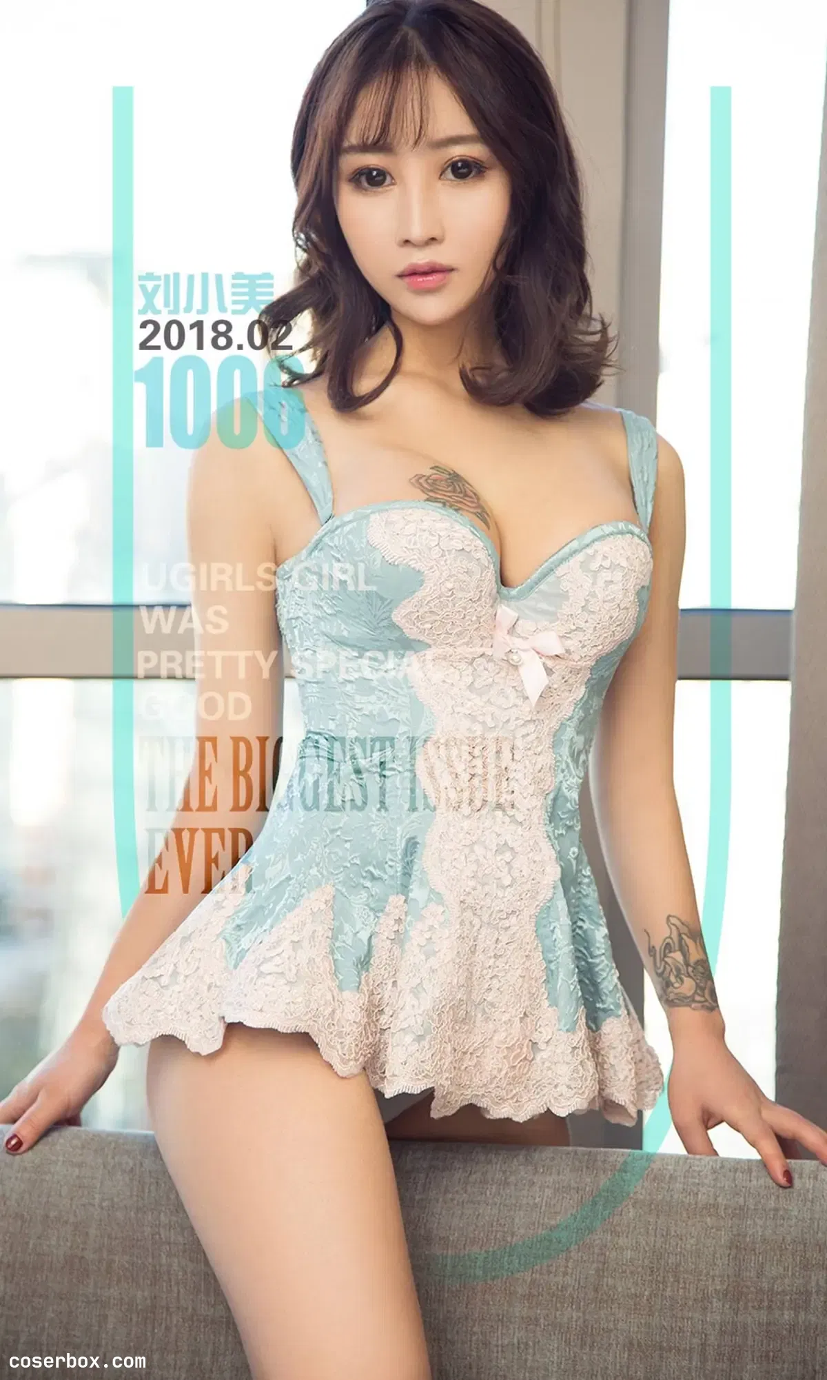 [Ugirls尤果网] 爱尤物专辑 VOL.1006 刘小美 你是我的玫瑰花[44P-38.7MB]