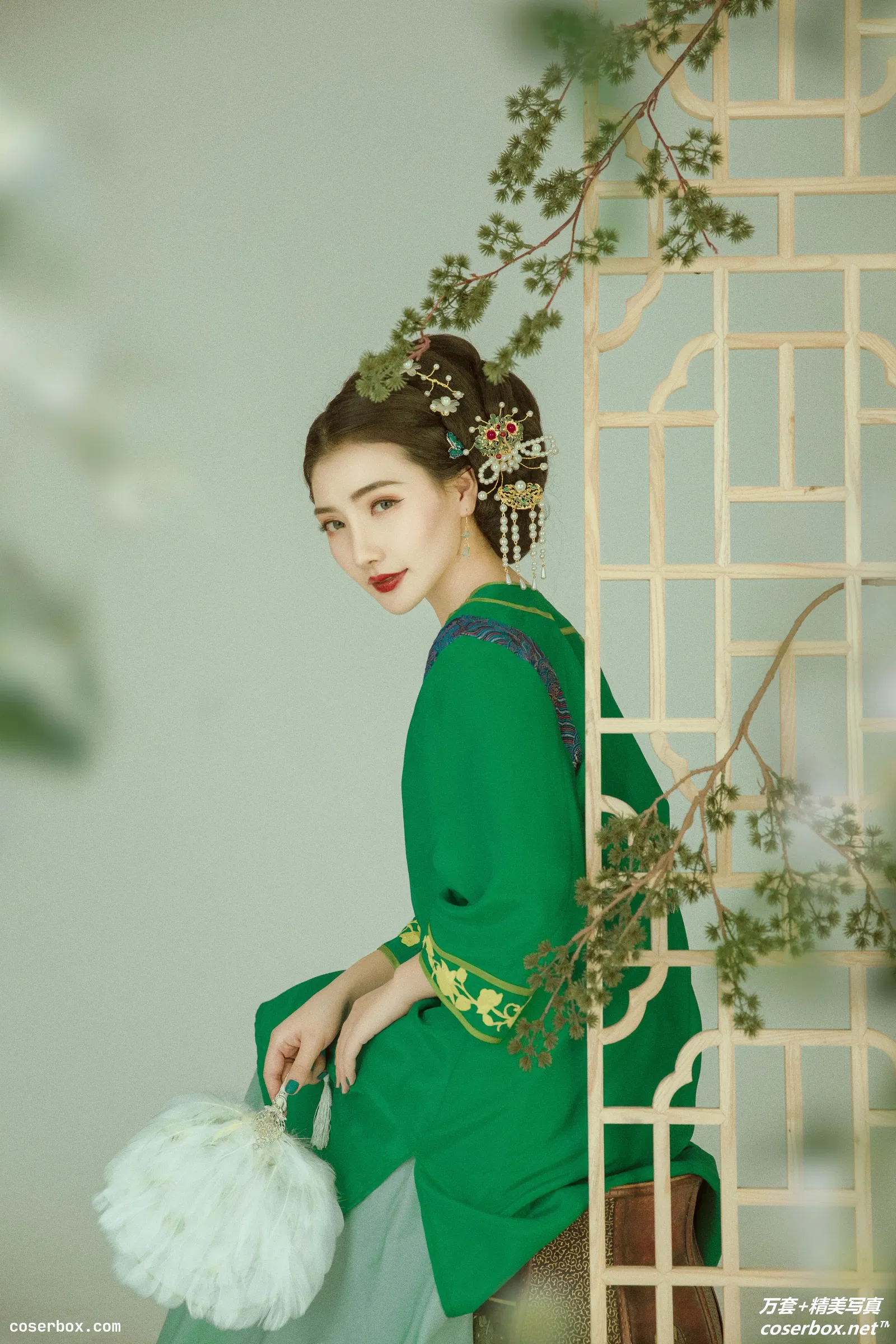 [YITUYU艺图语] 2022.02.01 NO.680 听松声 唯宝 [21P-160MB]