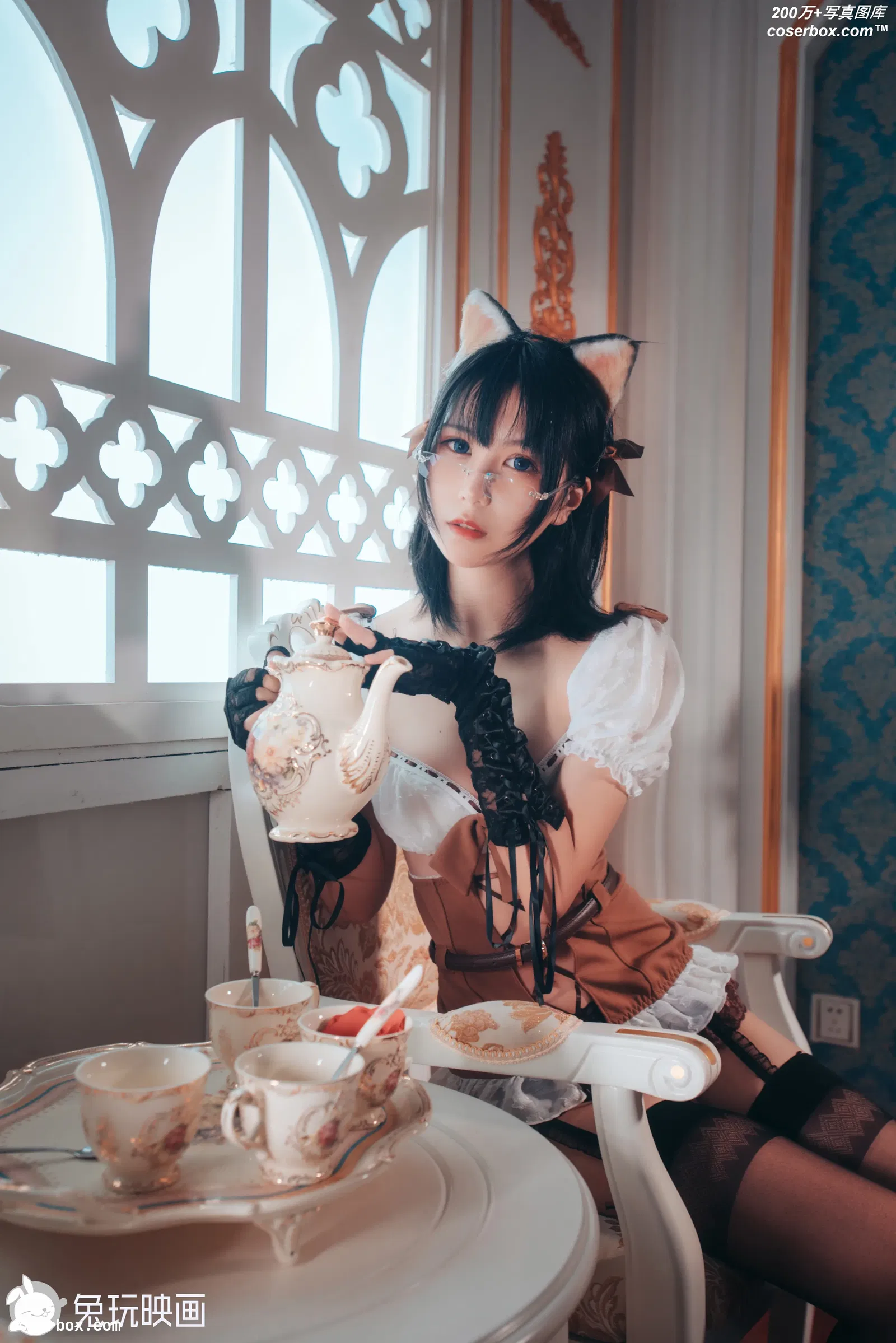 C24.007 兽耳娘的茶话会 [36P-448MB]