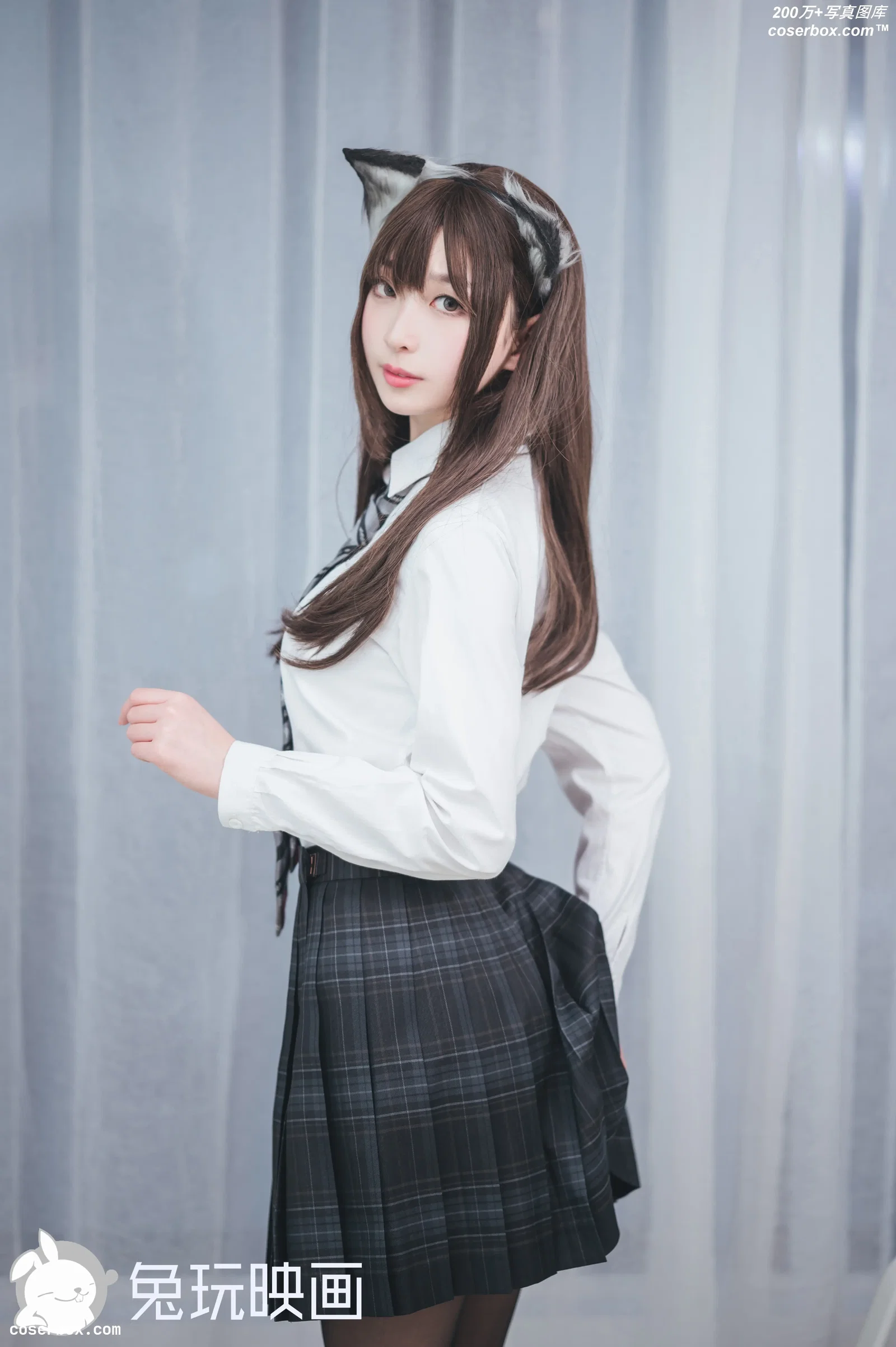 兔玩映画 VOL.079 猫耳学姐 [42P-433MB]