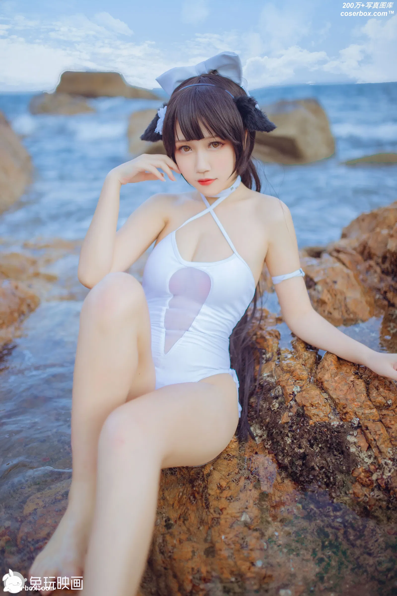 C16.001 獒犬海边泳装 [41P-403MB]