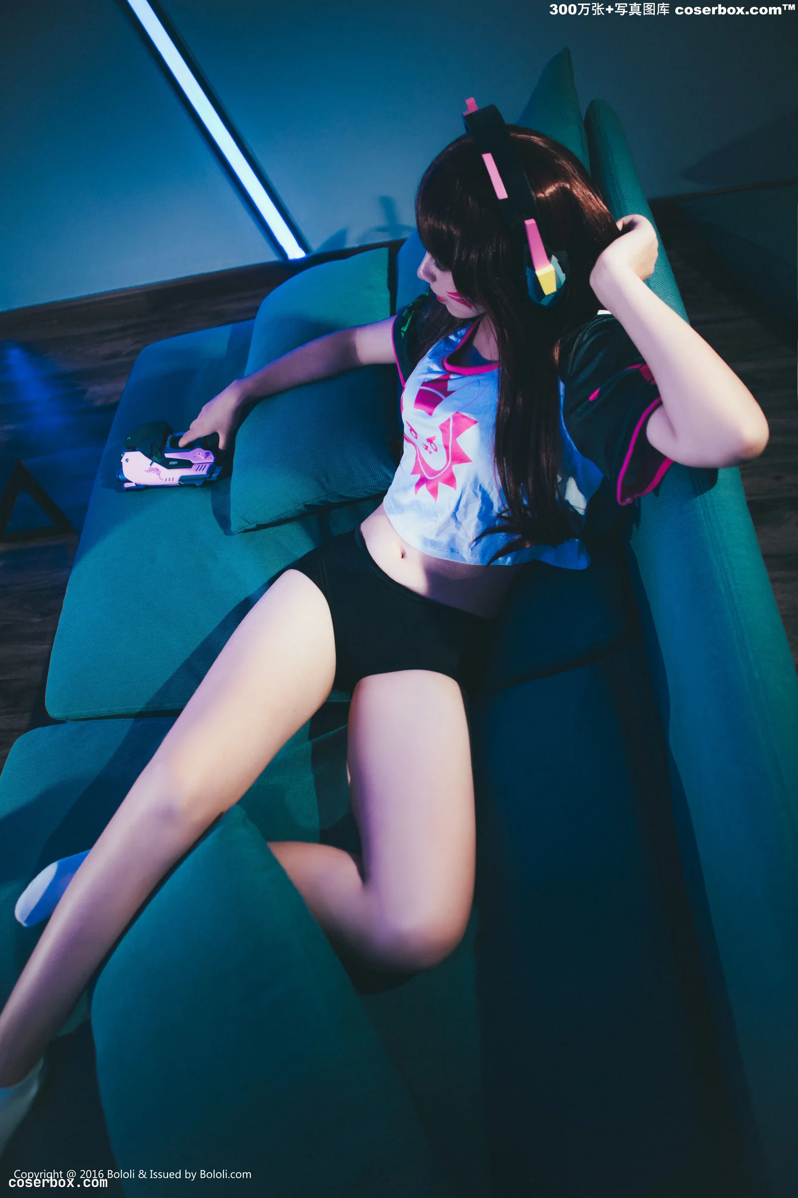 [BoLoli]波萝社新刊 2017-09-19 Vol.120 超凶的诺 Dva [43P 244M]