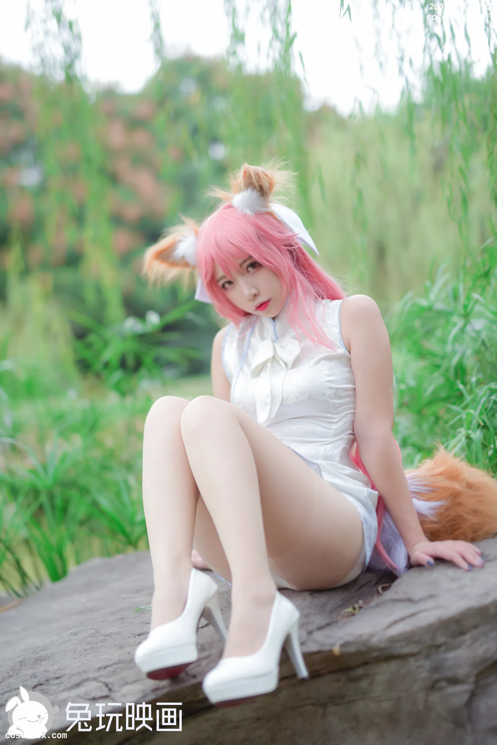 C32.004 玉藻前白旗袍 [40P-1.28GB]