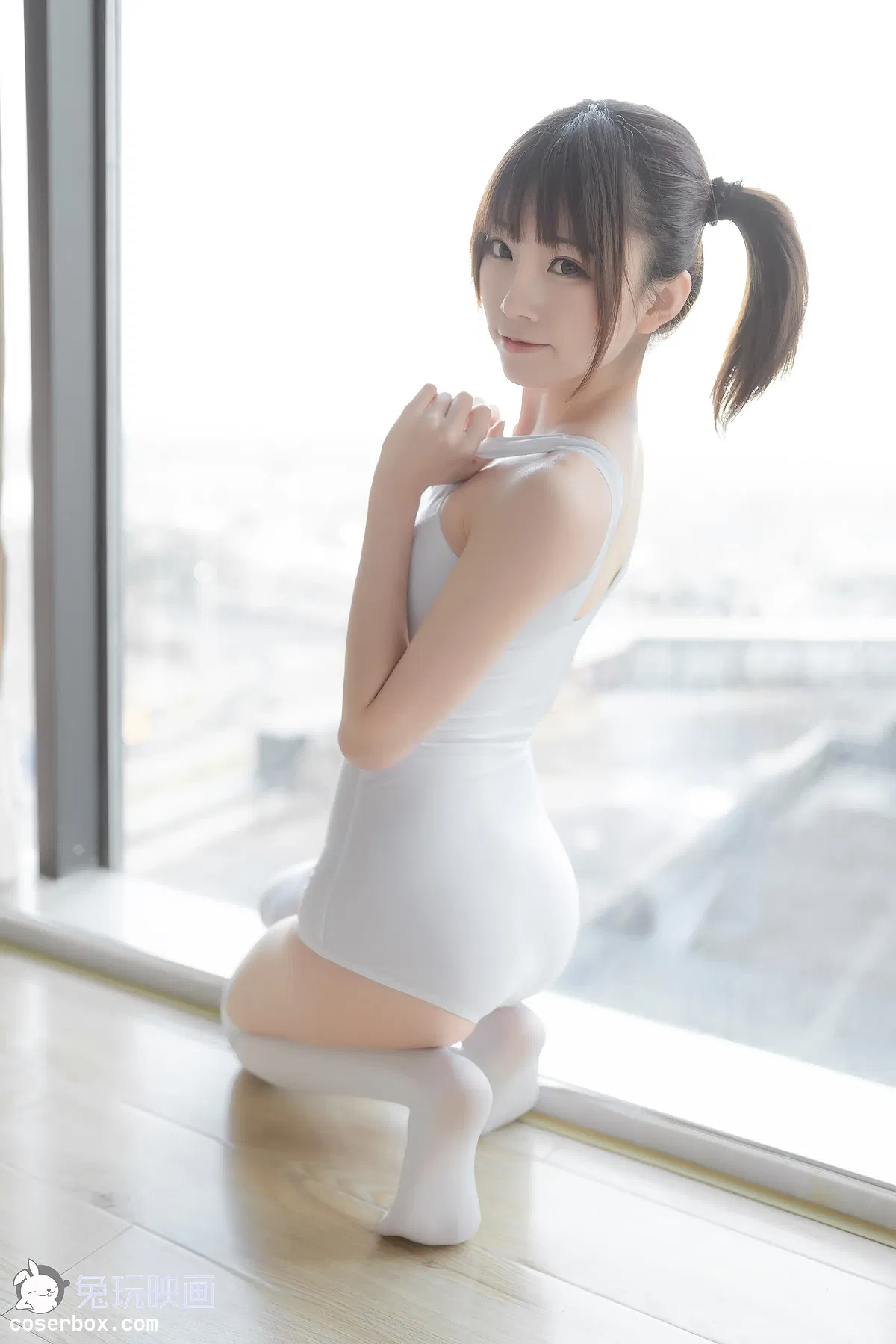 兔玩映画 夏日泳装 Vol.034 单马尾 [40P-149MB] - 1