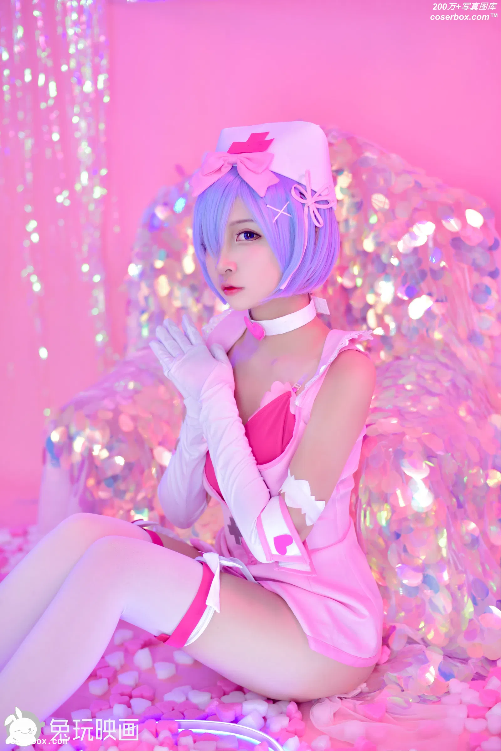 C30.004 粉粉哒蕾姆护士 [40P-542MB]