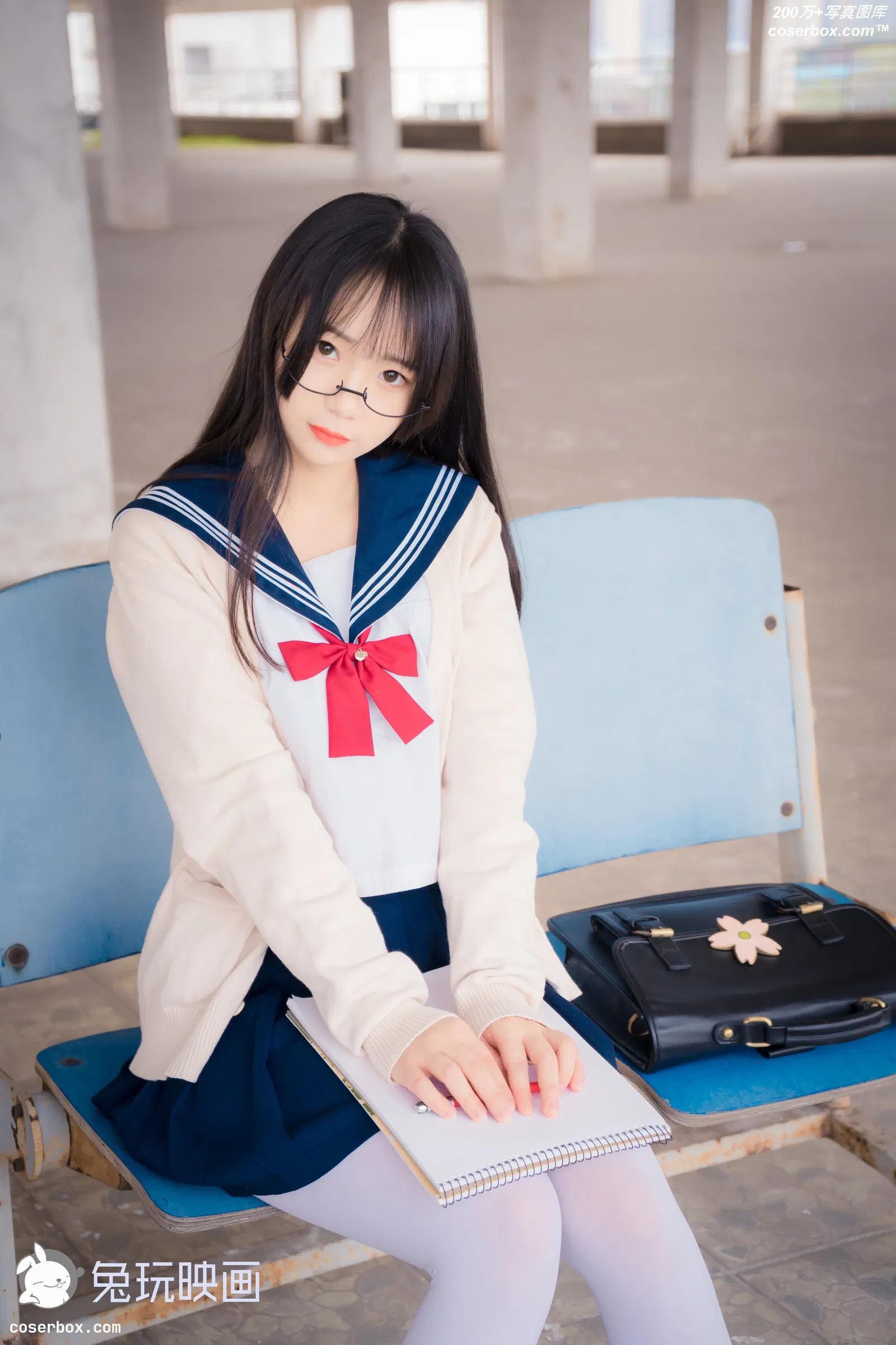 B97.002 白丝眼镜娘 [43P-322MB]