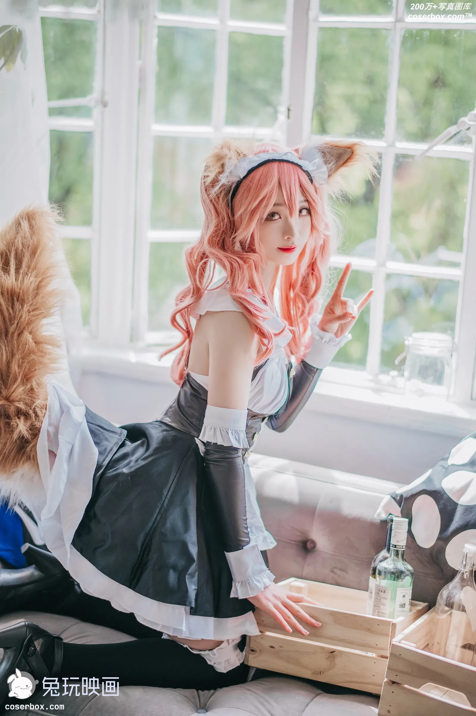 兔玩映画 VOL.046 女仆玉藻前 [40P-520MB]